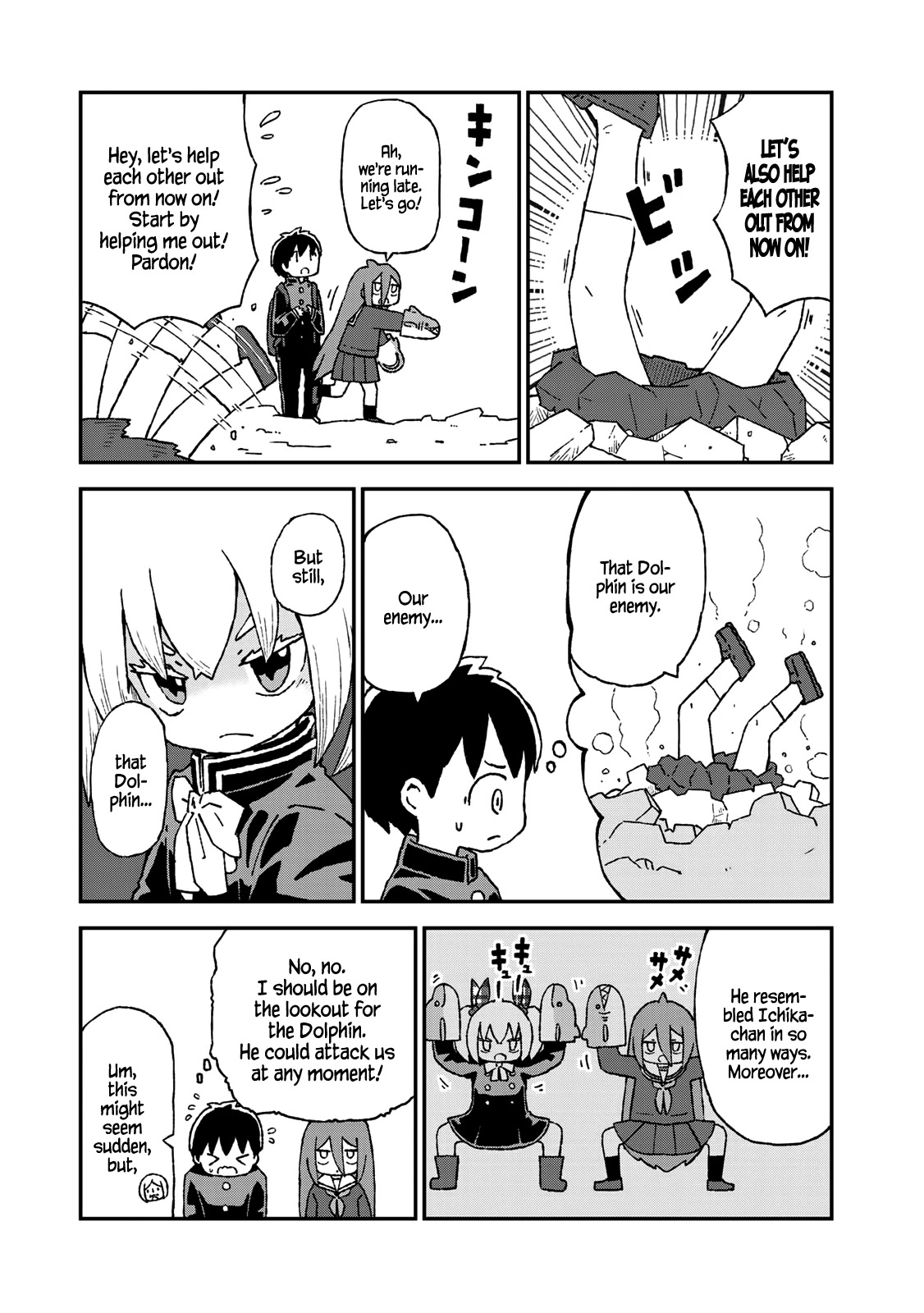 Shark Girl Chapter 11 page 3 - Chapter 11: Natsuzo and Dolphin