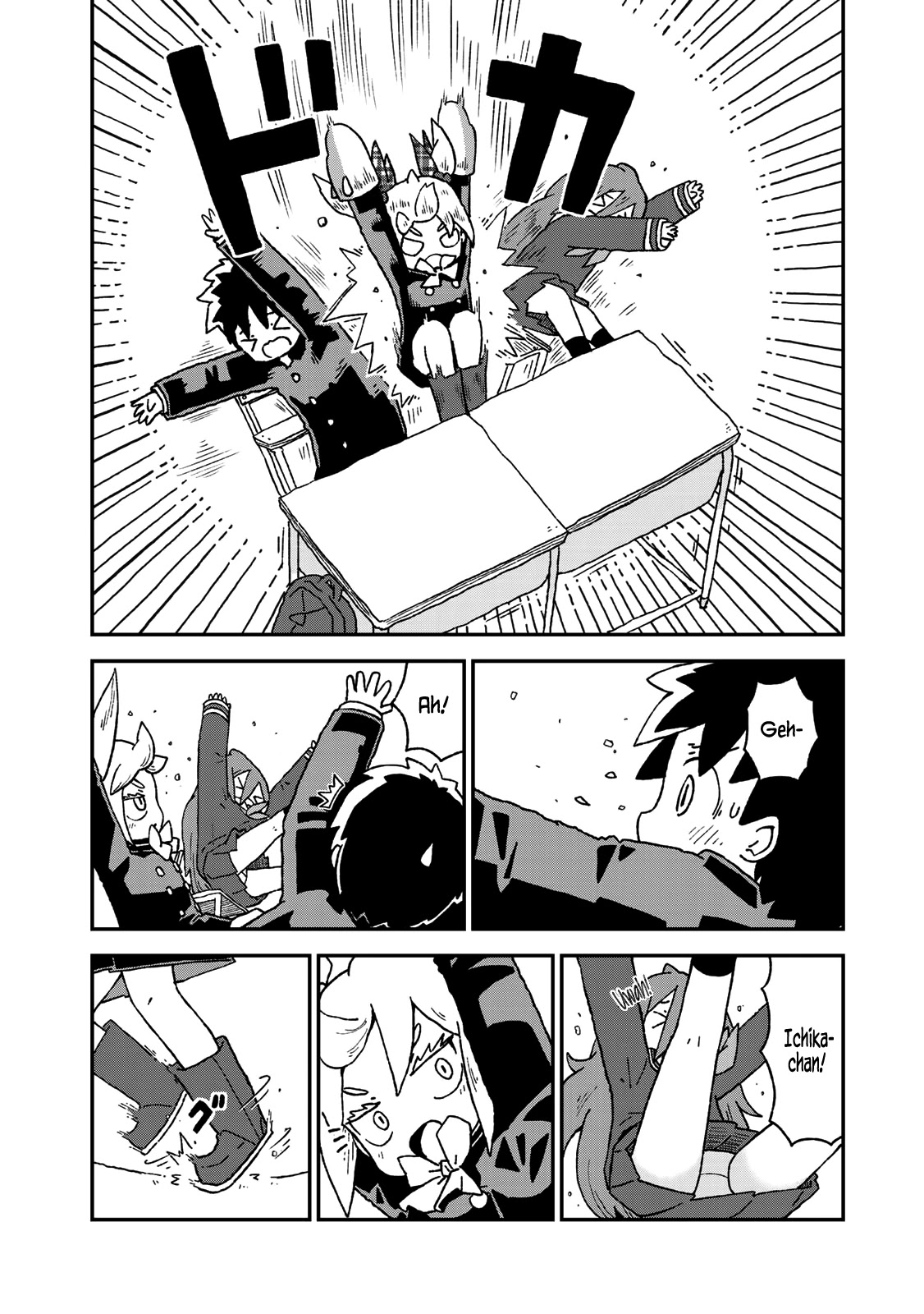 Shark Girl Chapter 11 page 8 - Chapter 11: Natsuzo and Dolphin