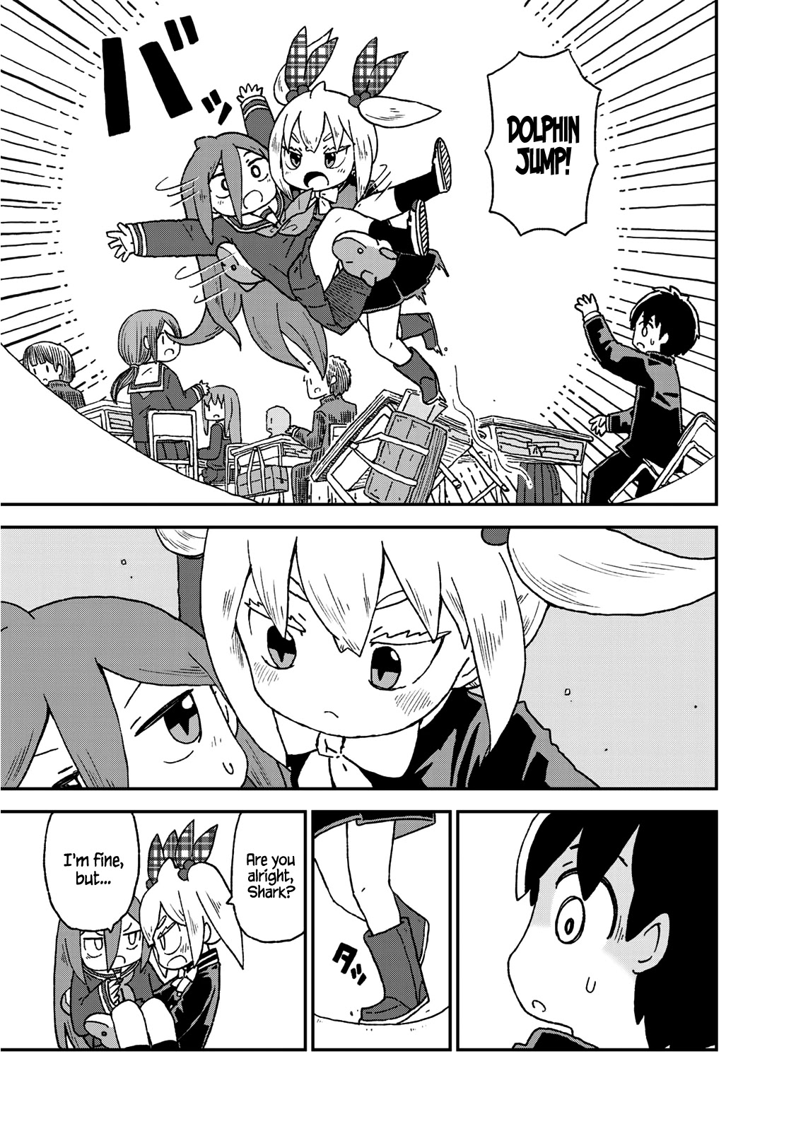 Shark Girl Chapter 11 page 9 - Chapter 11: Natsuzo and Dolphin