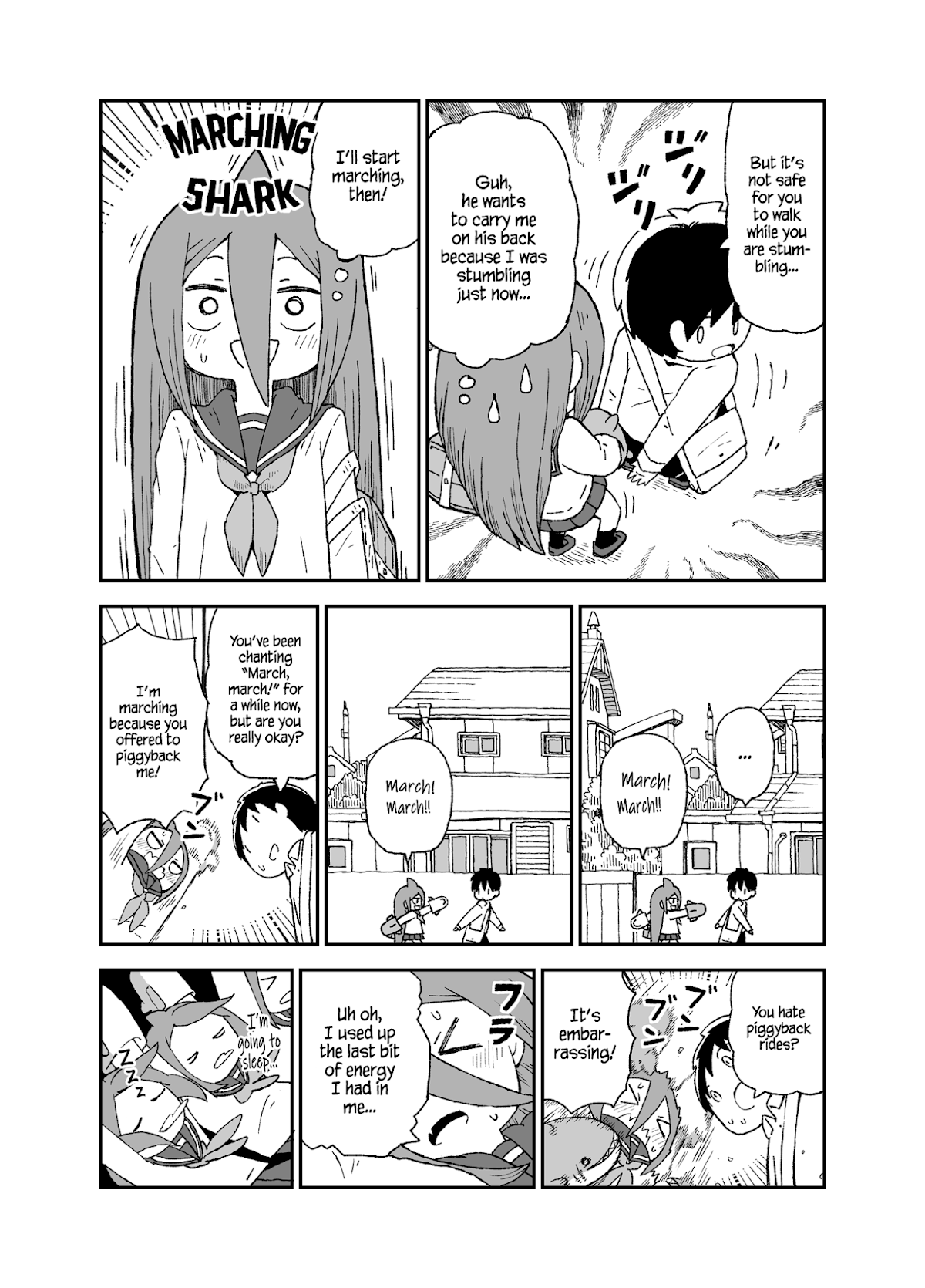 Shark Girl Chapter 12.4 page 2 - Chapter 12.4: Twitter Extras