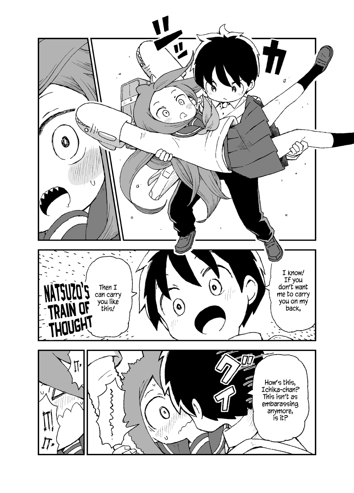 Shark Girl Chapter 12.4 page 3 - Chapter 12.4: Twitter Extras