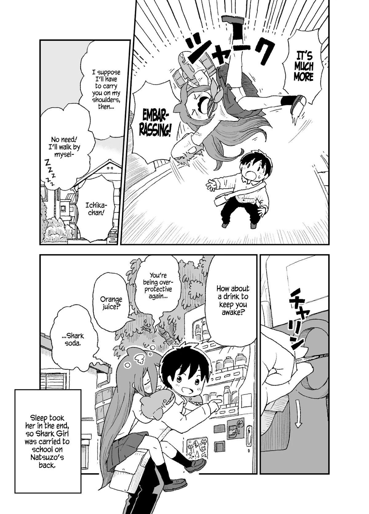 Shark Girl Chapter 12.4 page 4 - Chapter 12.4: Twitter Extras