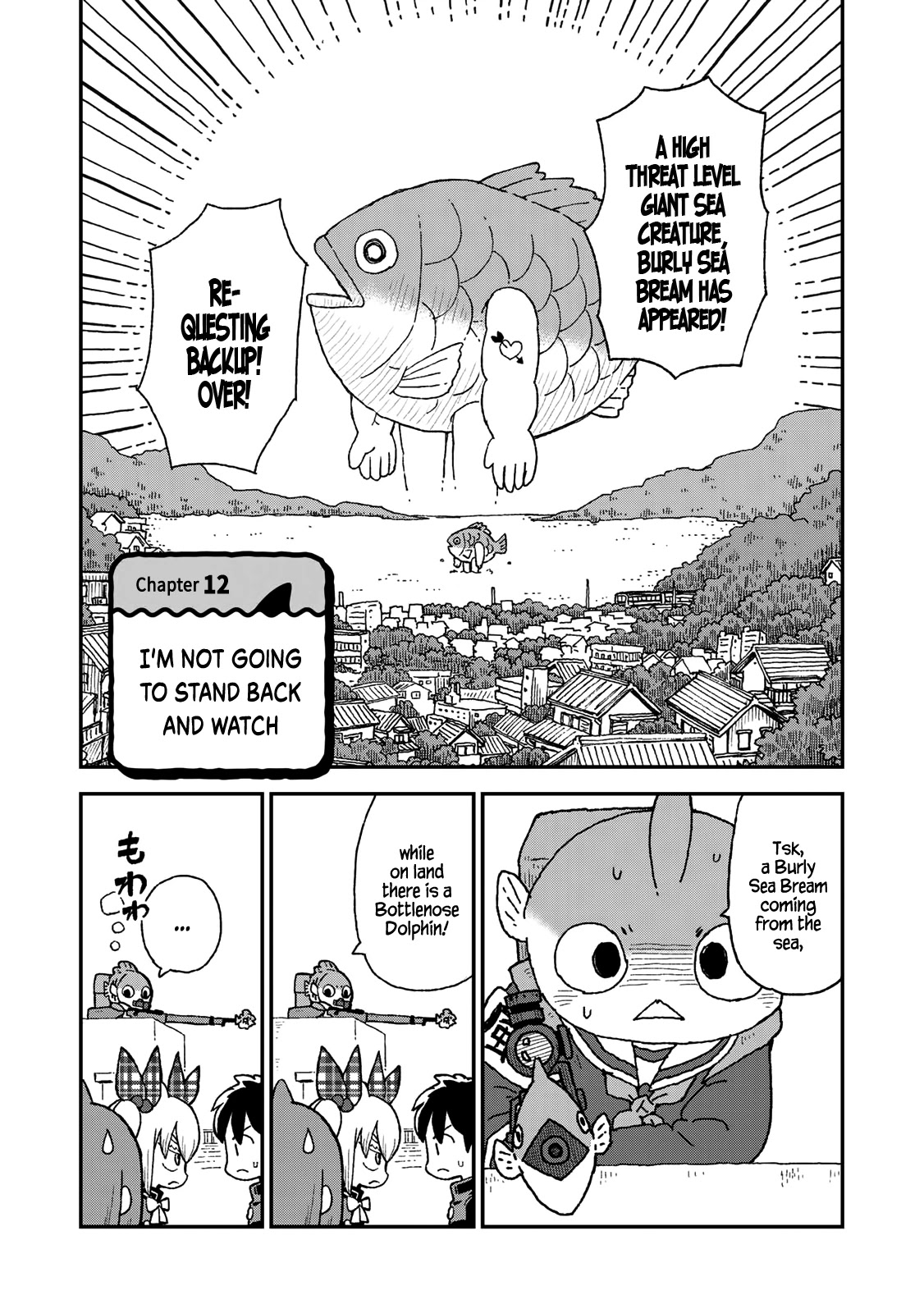 Shark Girl Chapter 12 page 1 - Chapter 12: I'm Not Going to Stand Back and Watch