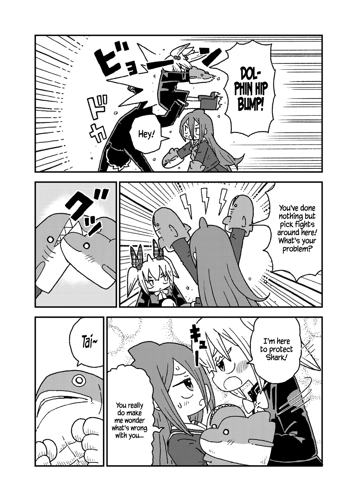 Shark Girl Chapter 12 page 10 - Chapter 12: I'm Not Going to Stand Back and Watch