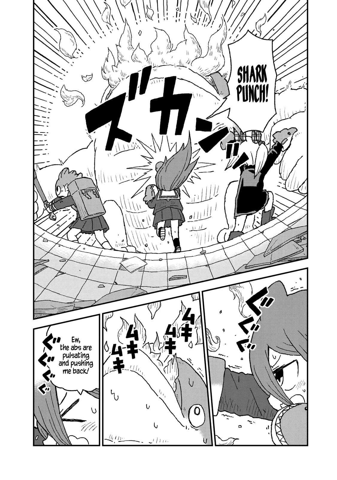 Shark Girl Chapter 12 page 18 - Chapter 12: I'm Not Going to Stand Back and Watch