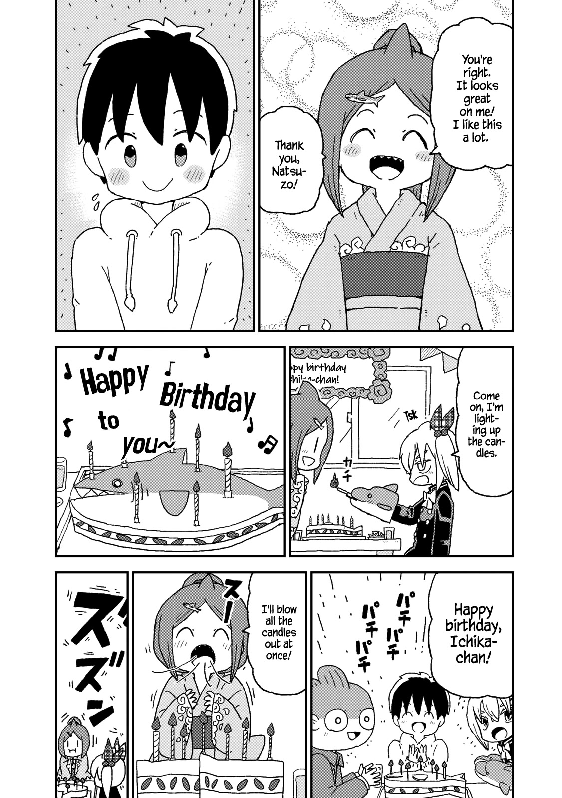 Shark Girl Chapter 13 page 14 - Chapter 13: Birthday Party