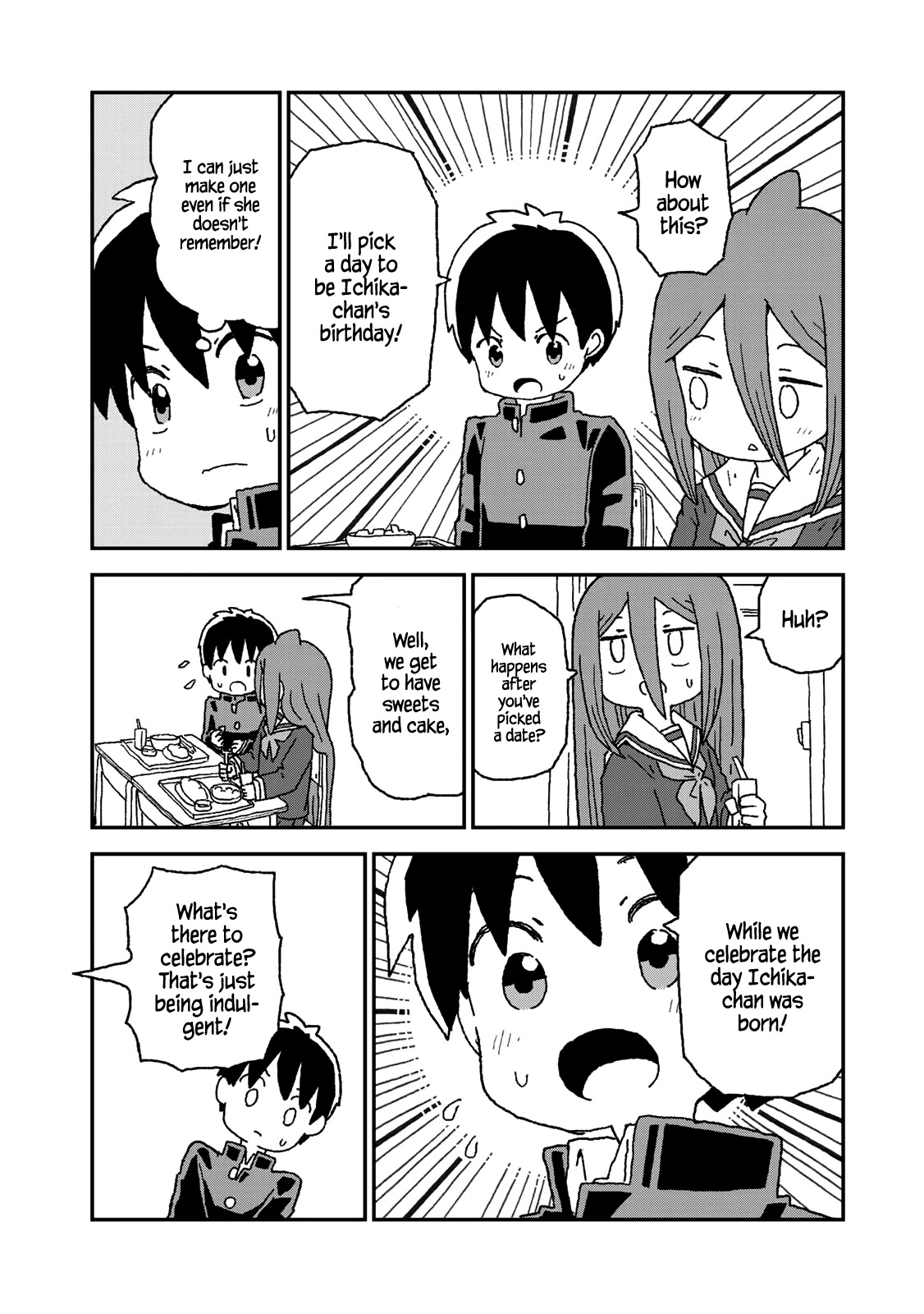 Shark Girl Chapter 13 page 4 - Chapter 13: Birthday Party