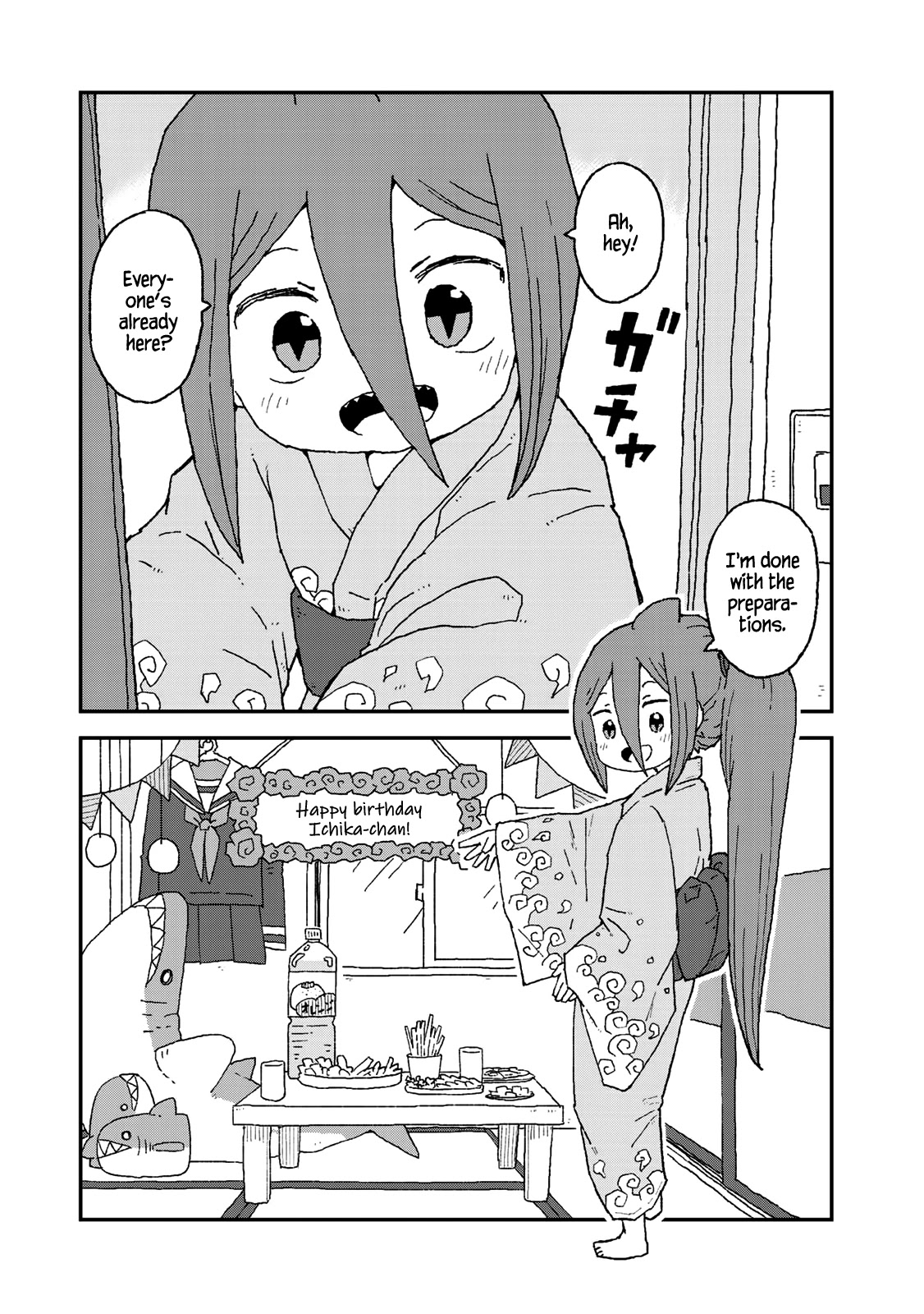 Shark Girl Chapter 13 page 9 - Chapter 13: Birthday Party