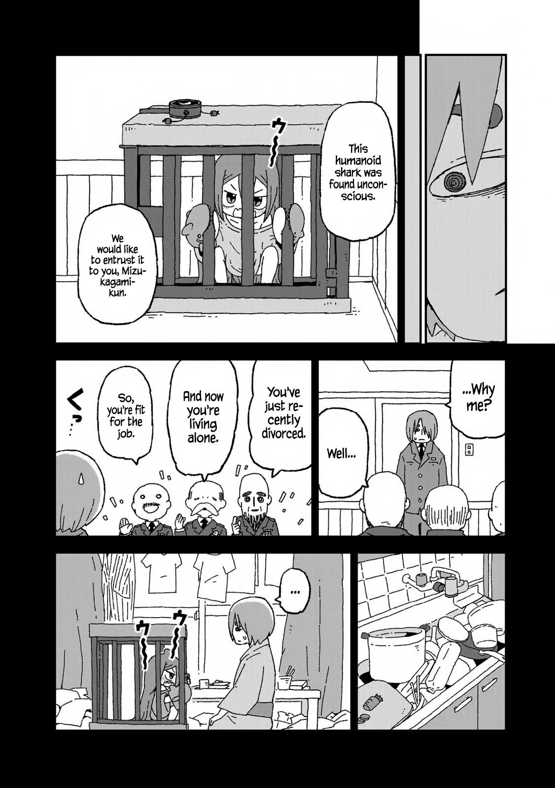Shark Girl Chapter 16 page 11 - Chapter 16: Ichika and Kaname