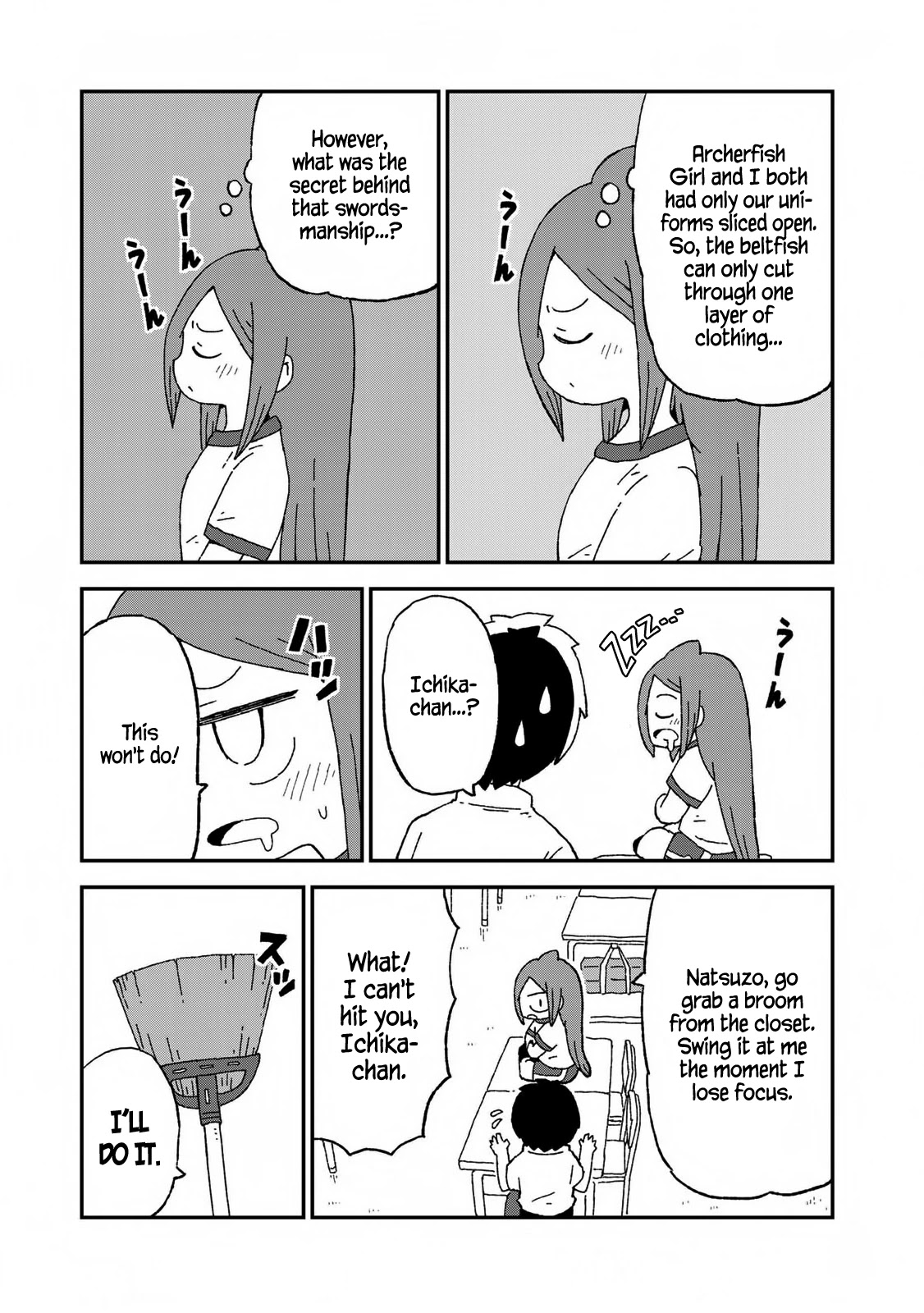 Shark Girl Chapter 17 page 11 - Chapter 17: Threat Level: Samurai
