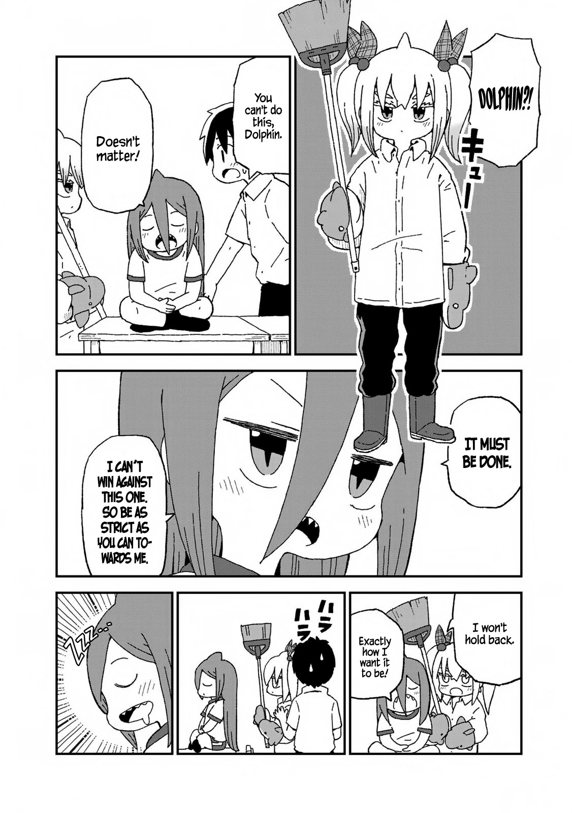 Shark Girl Chapter 17 page 12 - Chapter 17: Threat Level: Samurai