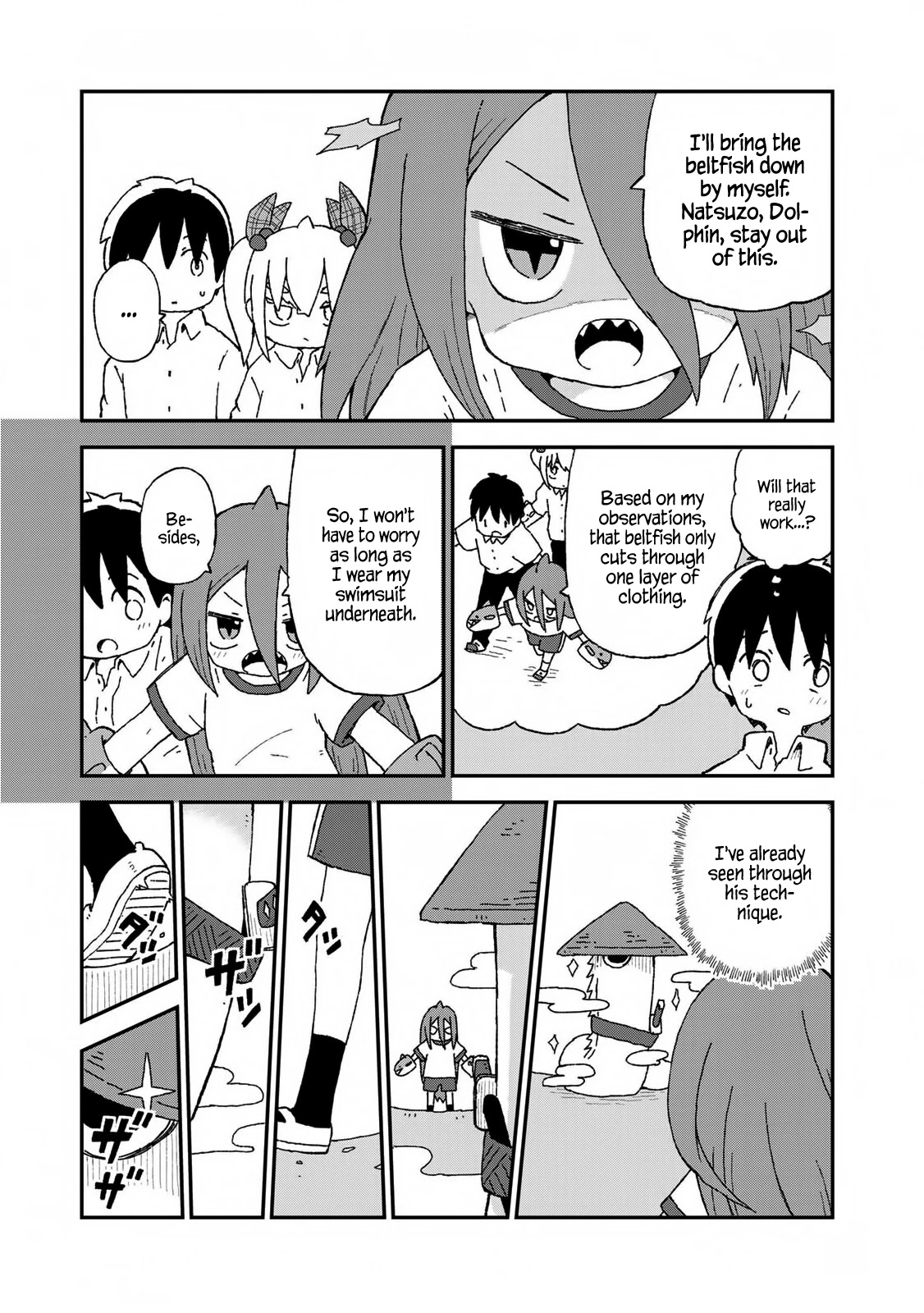 Shark Girl Chapter 17 page 19 - Chapter 17: Threat Level: Samurai