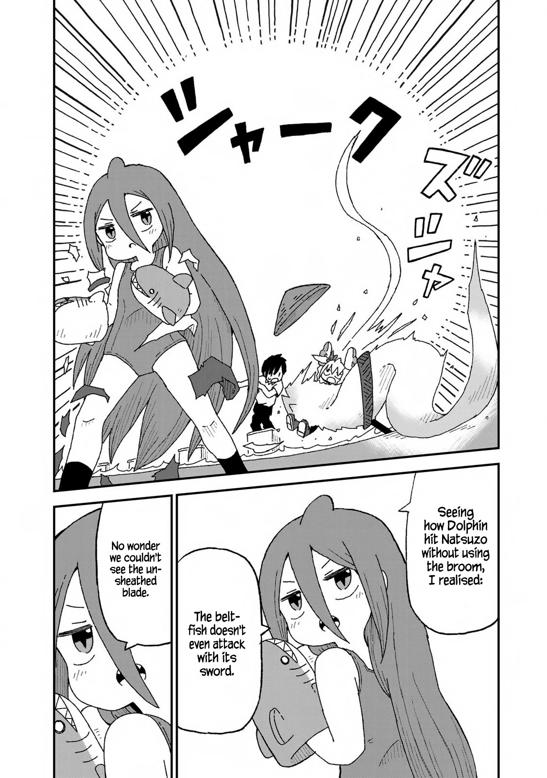 Shark Girl Chapter 17 page 21 - Chapter 17: Threat Level: Samurai