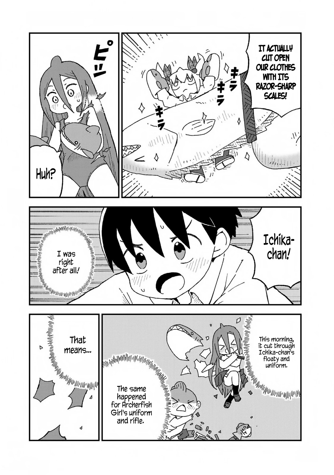 Shark Girl Chapter 17 page 22 - Chapter 17: Threat Level: Samurai