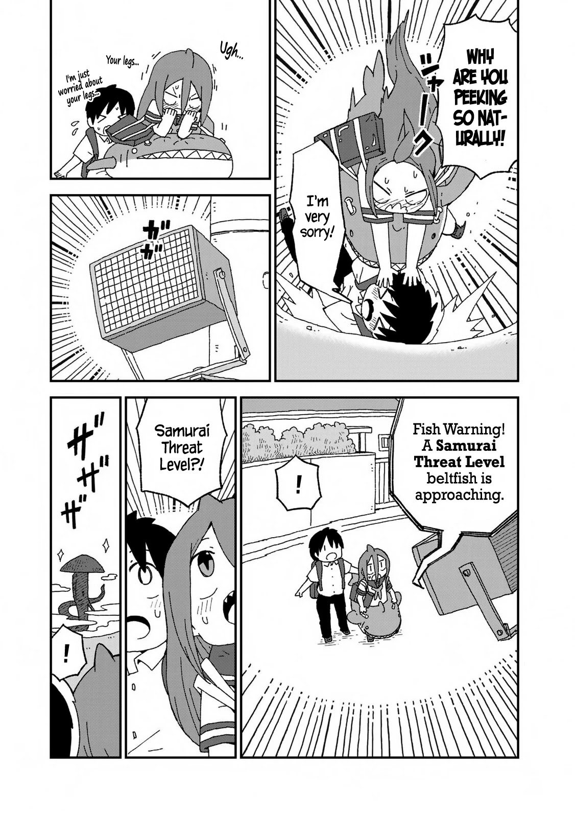 Shark Girl Chapter 17 page 3 - Chapter 17: Threat Level: Samurai