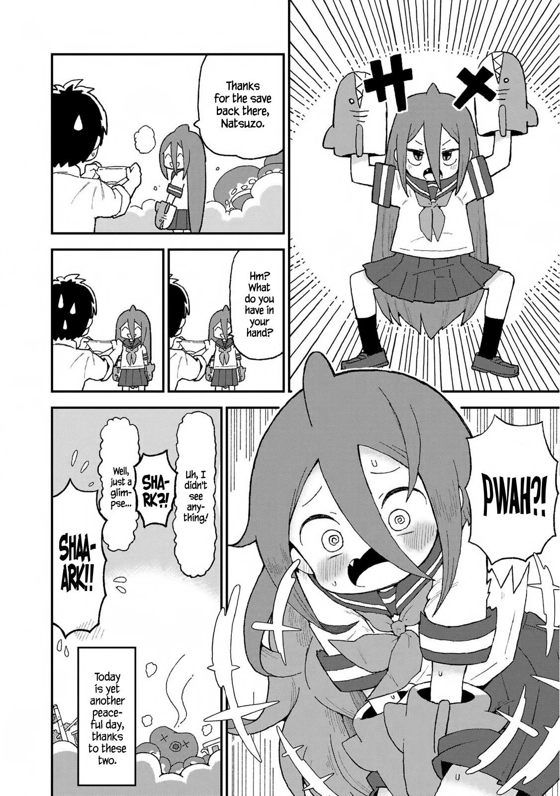 Shark Girl Chapter 19.1 page 4 - Chapter 19.1: Volume Extras 1