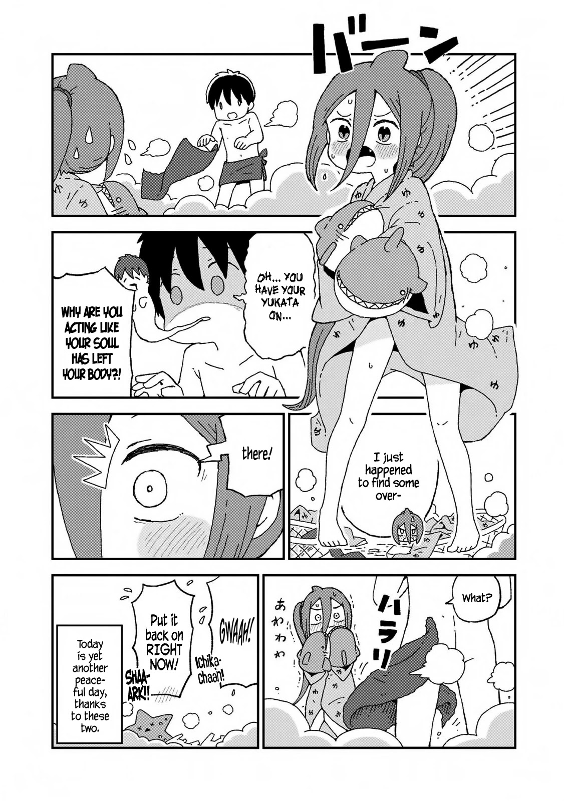 Shark Girl Chapter 19.2 page 4 - Chapter 19.2: Volume Extras 2
