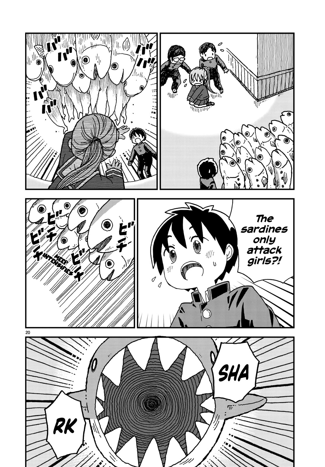 Shark Girl Chapter 2 page 20 - Chapter 2: Diverse Giant Sea Creatures