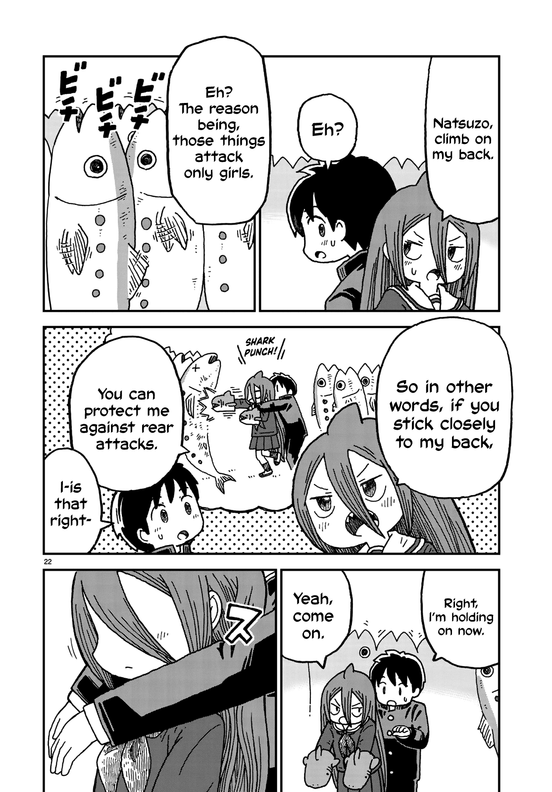 Shark Girl Chapter 2 page 22 - Chapter 2: Diverse Giant Sea Creatures