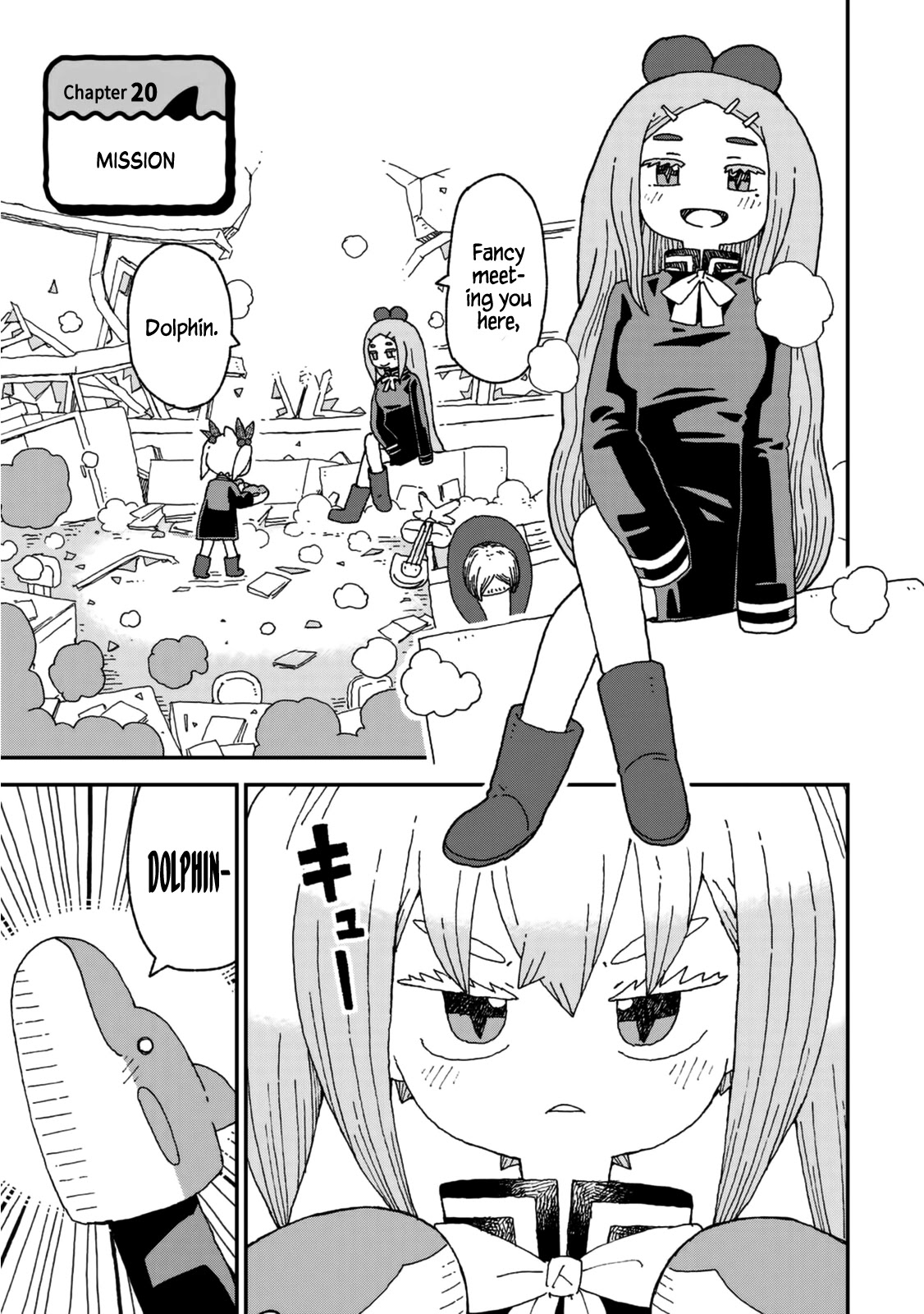 Shark Girl Chapter 20 page 4 - Chapter 20: Mission