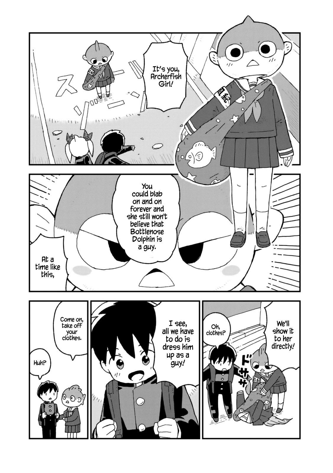 Shark Girl Chapter 22 page 17 - Chapter 22: Enter Natsuko