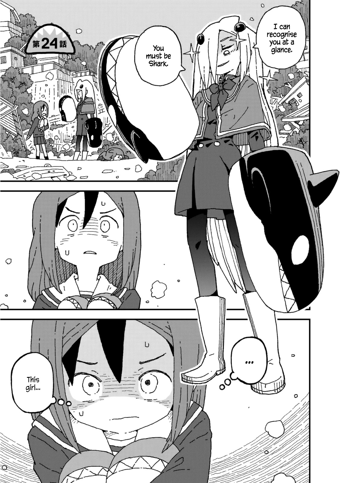 Shark Girl Chapter 24 page 1 - Chapter 24: I am the Shark Girl
