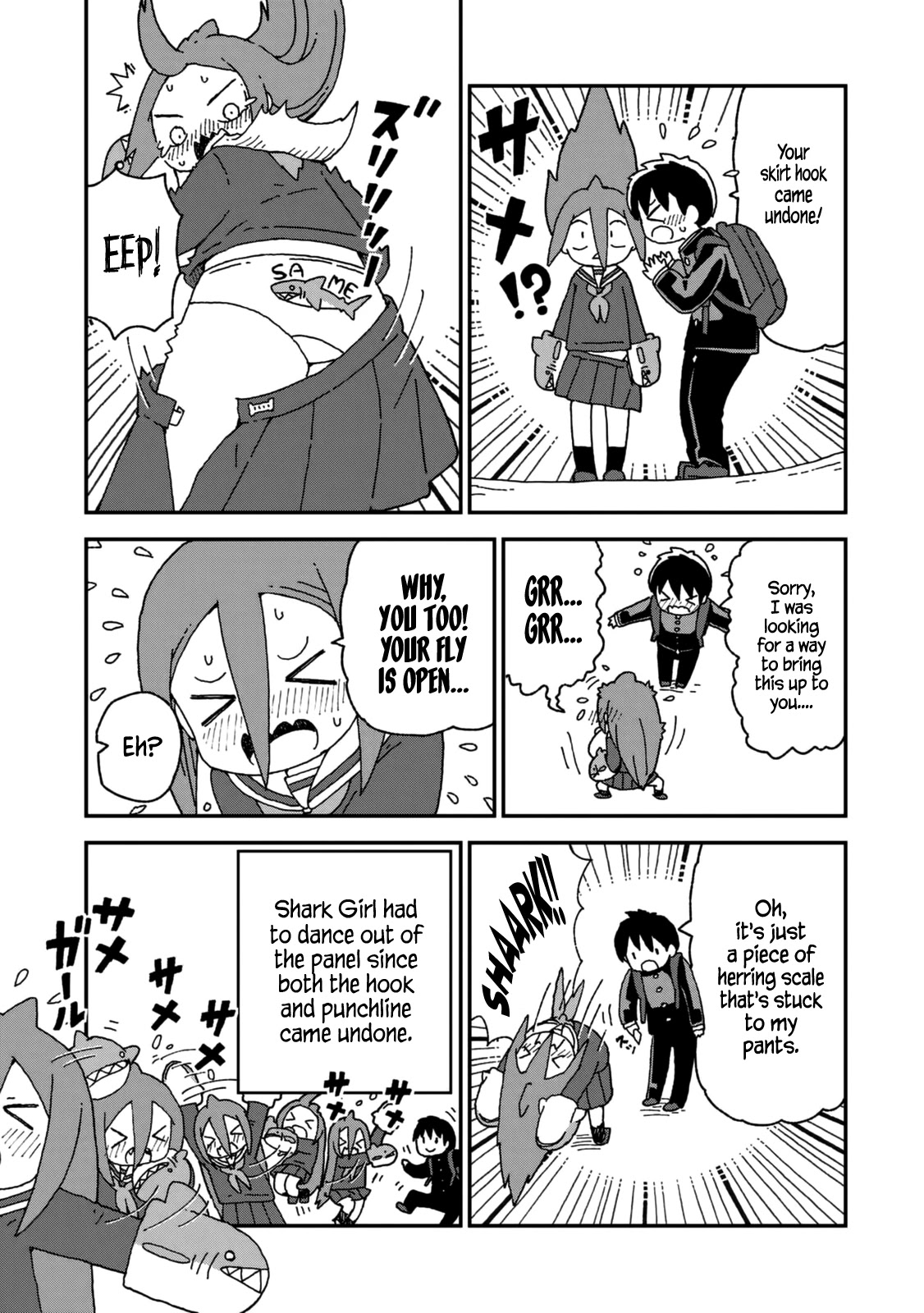 Shark Girl Chapter 25.1 page 4 - Chapter 25.1: Volume Extras 1