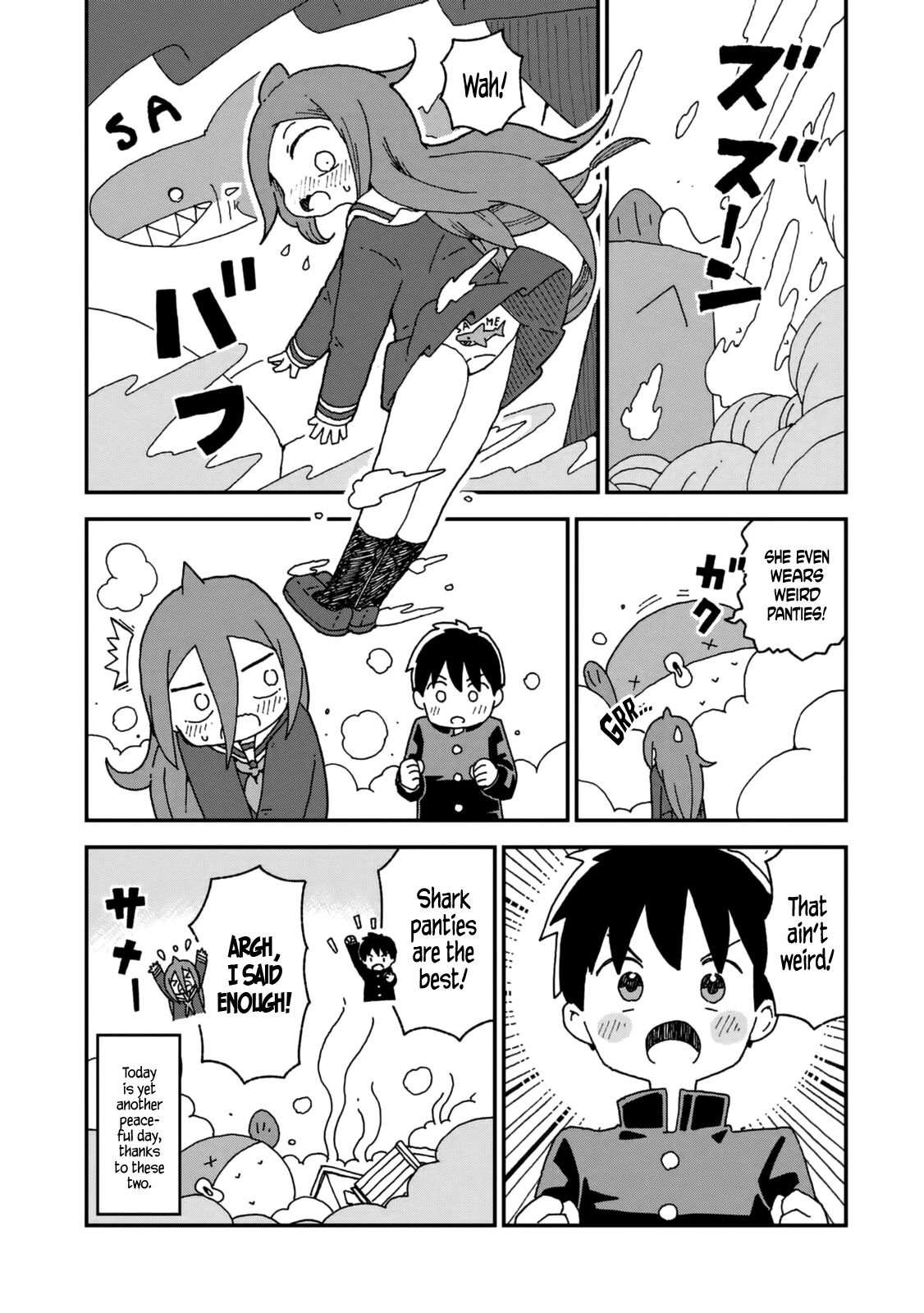 Shark Girl Chapter 25.2 page 4 - Chapter 25.2: Volume Extras 2