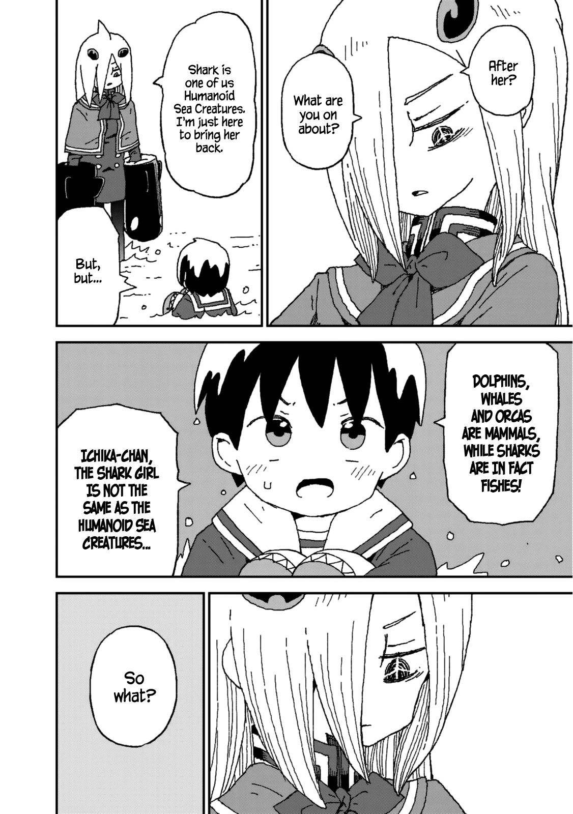 Shark Girl Chapter 25 page 12 - Chapter 25: Dolphin's Admiration