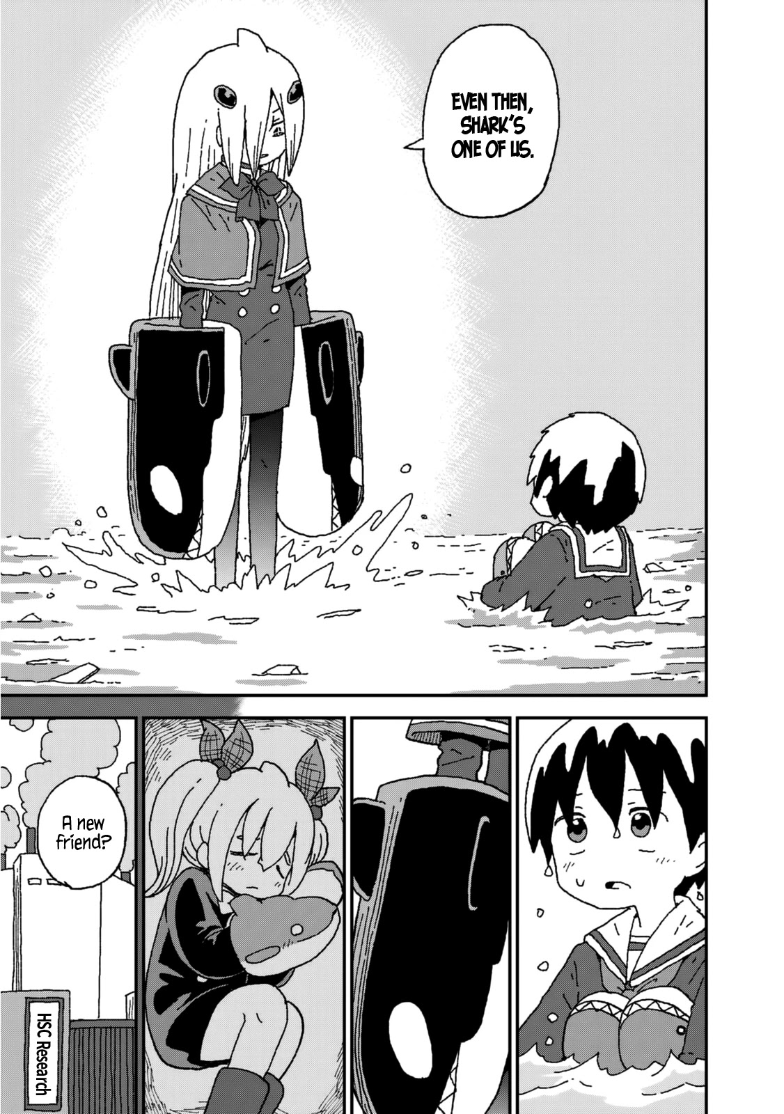 Shark Girl Chapter 25 page 13 - Chapter 25: Dolphin's Admiration
