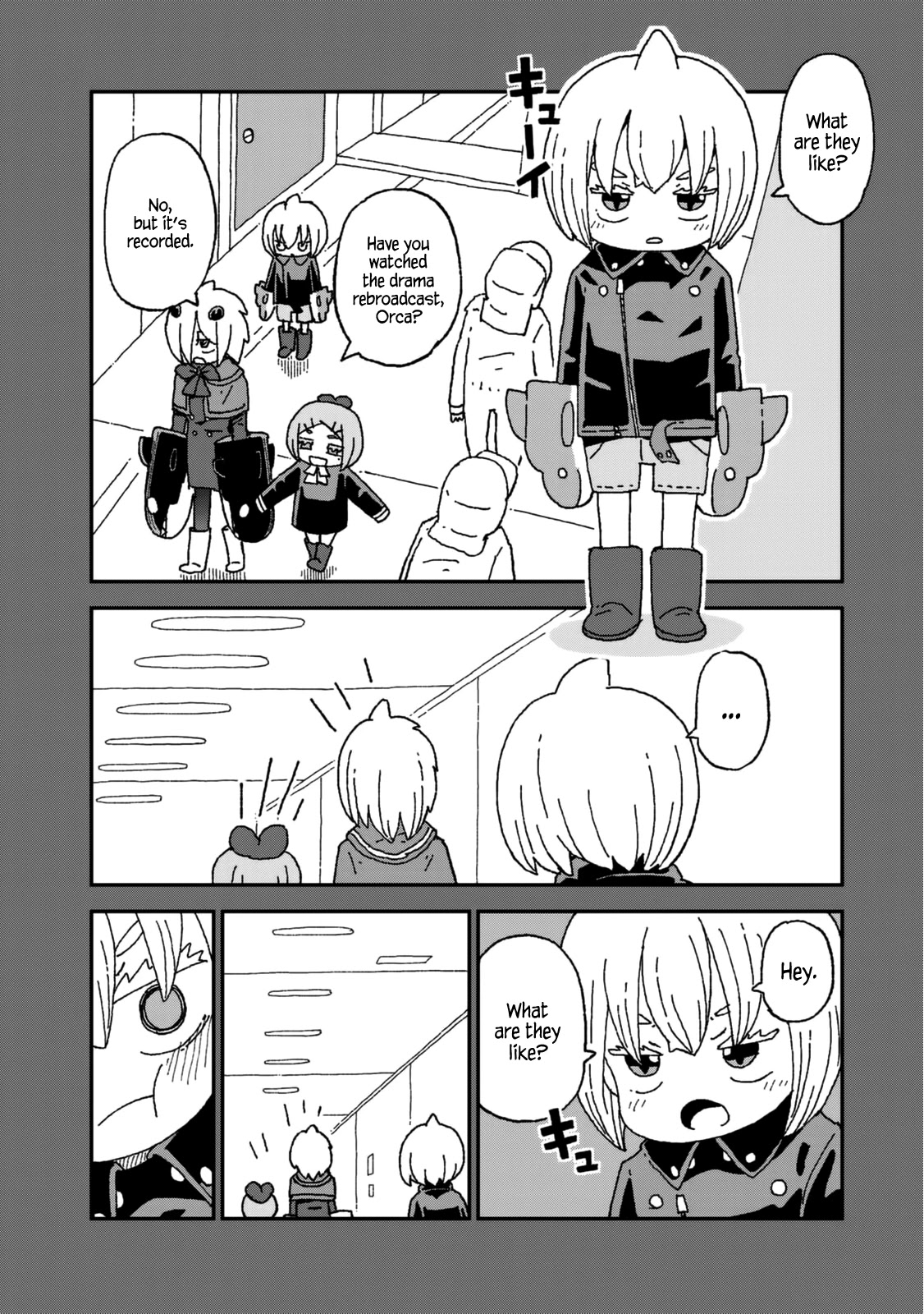 Shark Girl Chapter 25 page 14 - Chapter 25: Dolphin's Admiration