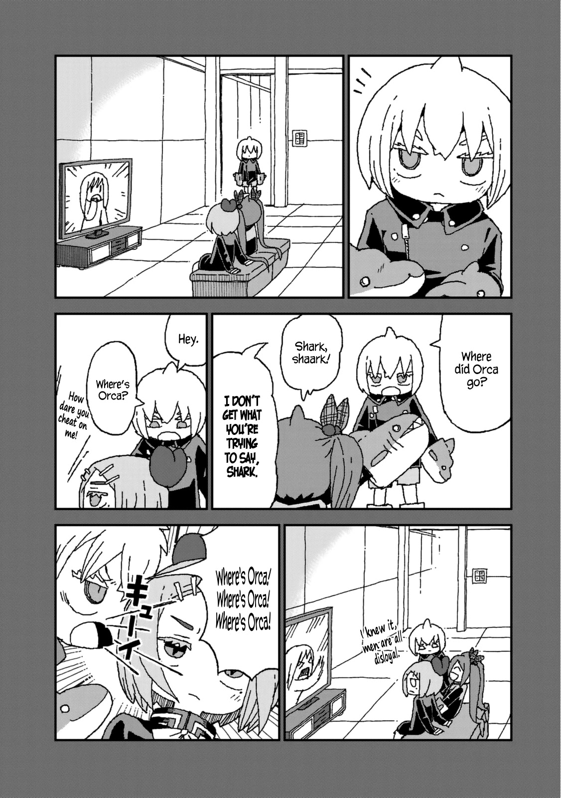 Shark Girl Chapter 25 page 20 - Chapter 25: Dolphin's Admiration