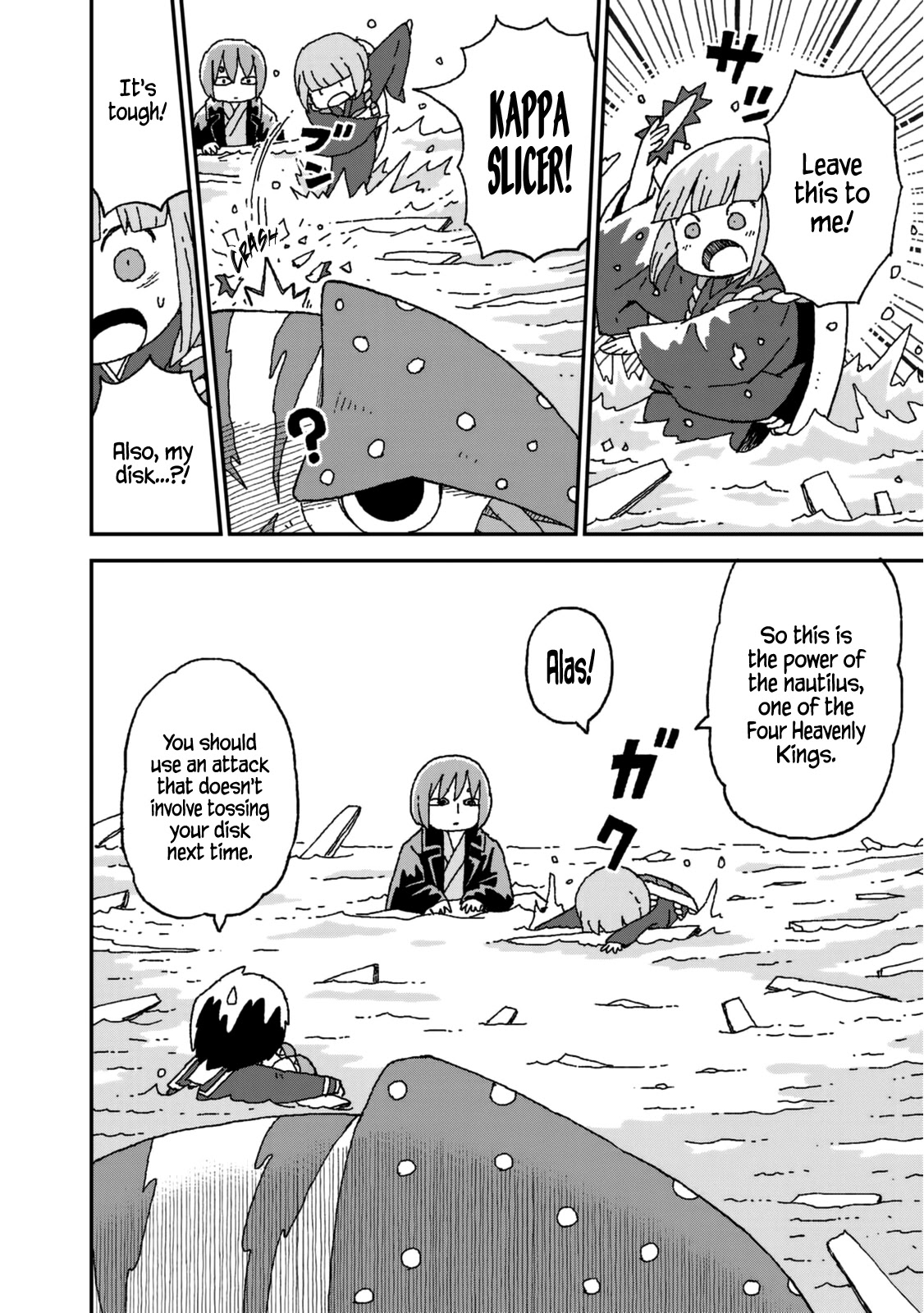 Shark Girl Chapter 25 page 6 - Chapter 25: Dolphin's Admiration