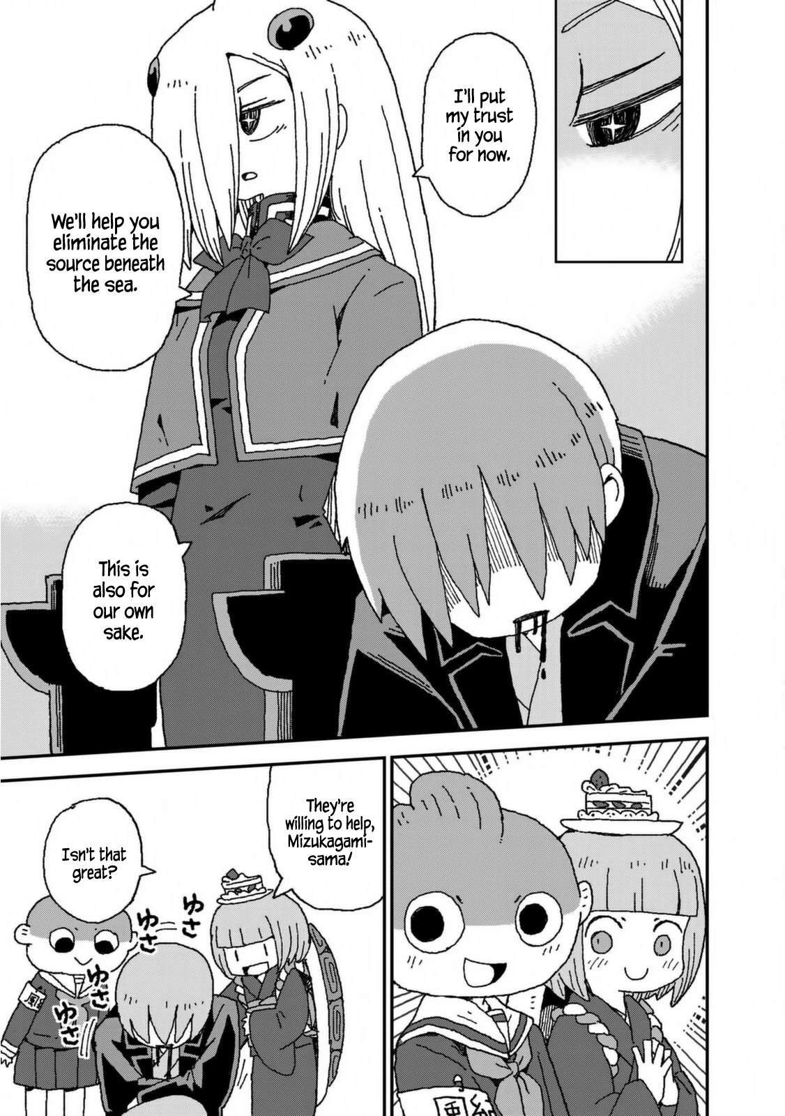 Shark Girl Chapter 26 page 22 - Chapter 26: Nope, He's Dead