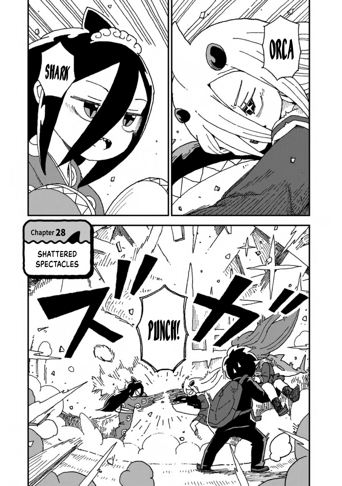 Shark Girl Chapter 28 page 1 - Chapter 28: Shattered Spectacles