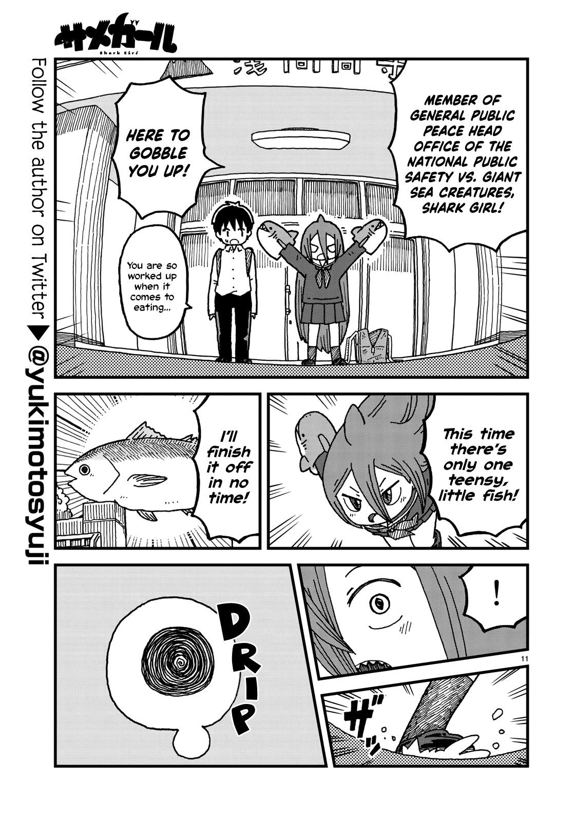 Shark Girl Chapter 3 page 11 - Chapter 3: Shrewd Sea Smackerels