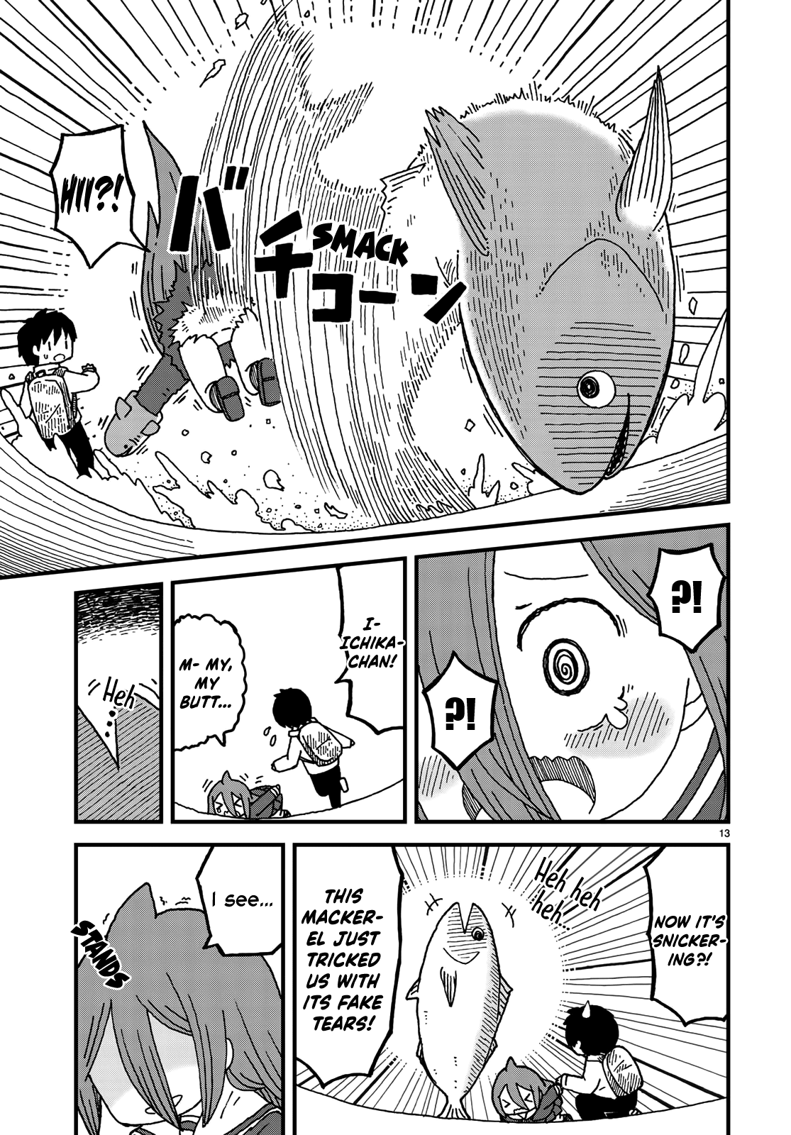 Shark Girl Chapter 3 page 13 - Chapter 3: Shrewd Sea Smackerels