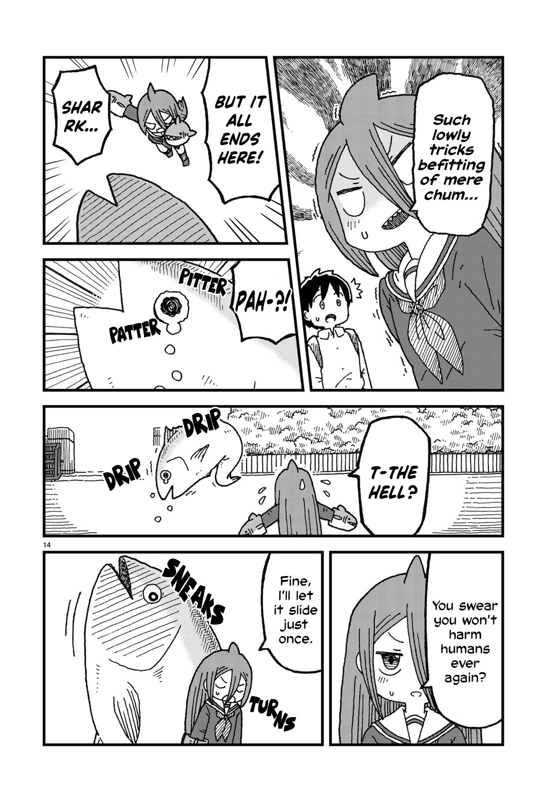Shark Girl Chapter 3 page 14 - Chapter 3: Shrewd Sea Smackerels