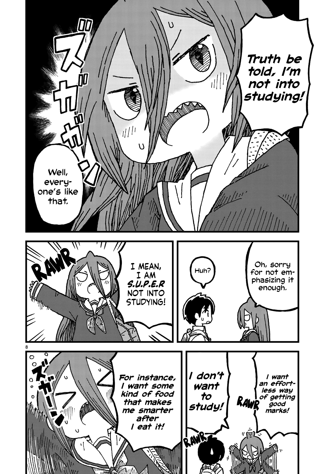 Shark Girl Chapter 3 page 8 - Chapter 3: Shrewd Sea Smackerels