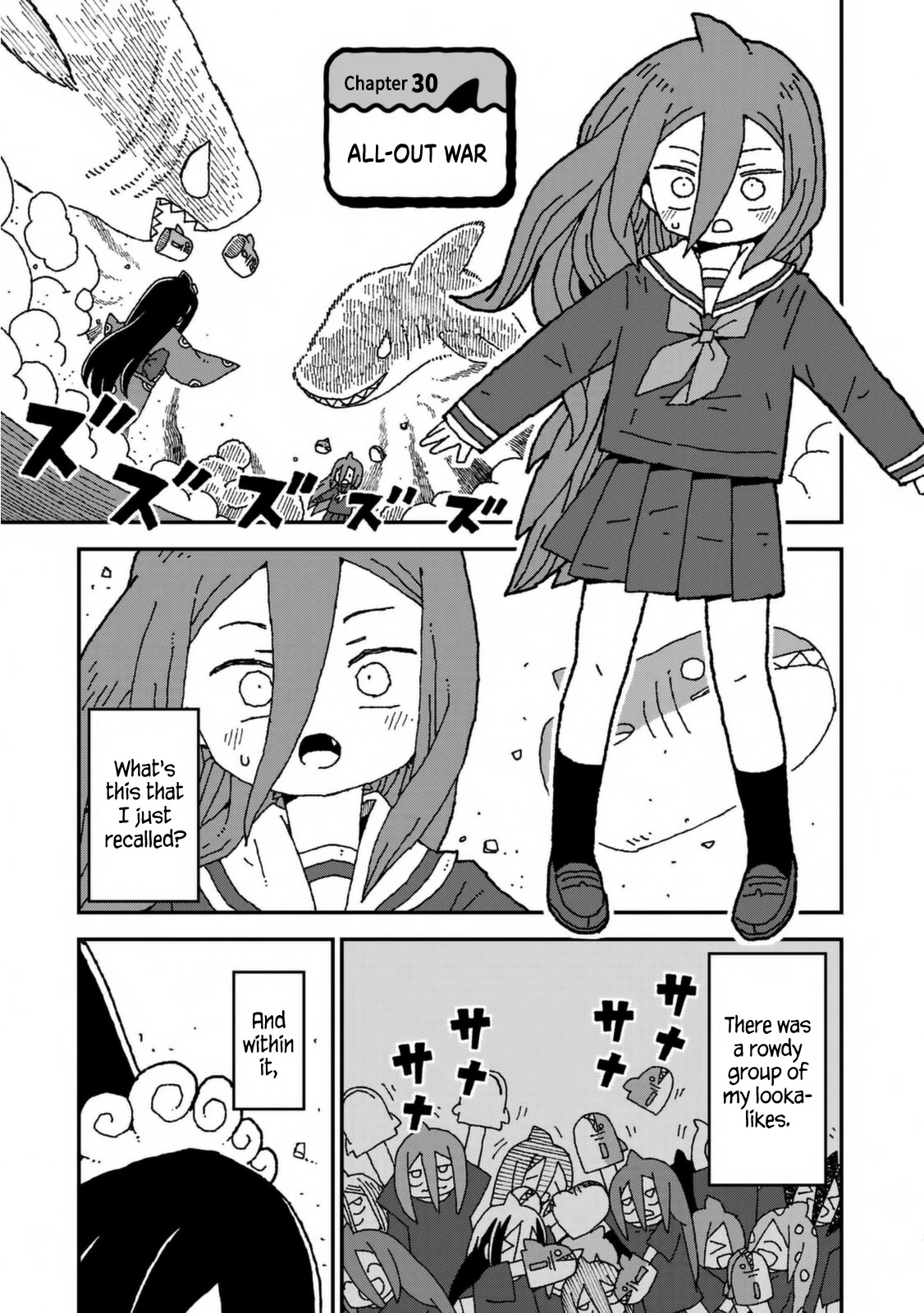 Shark Girl Chapter 30 page 1 - Chapter 30: All-out War