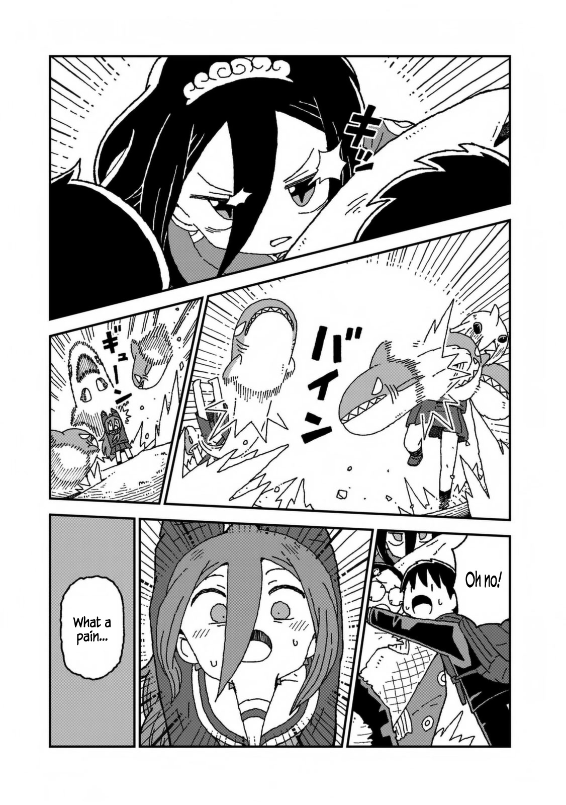 Shark Girl Chapter 30 page 13 - Chapter 30: All-out War