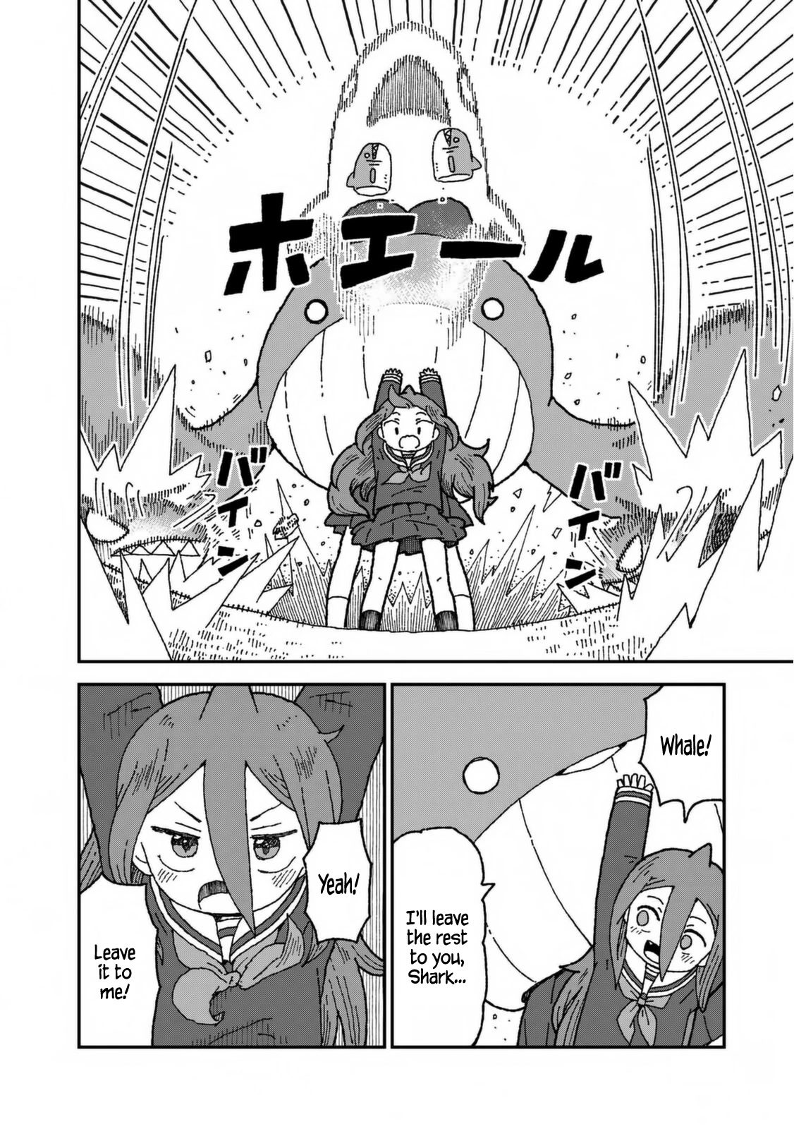 Shark Girl Chapter 30 page 14 - Chapter 30: All-out War