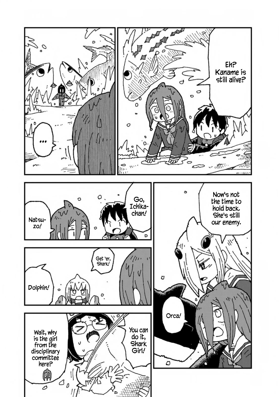 Shark Girl Chapter 30 page 9 - Chapter 30: All-out War