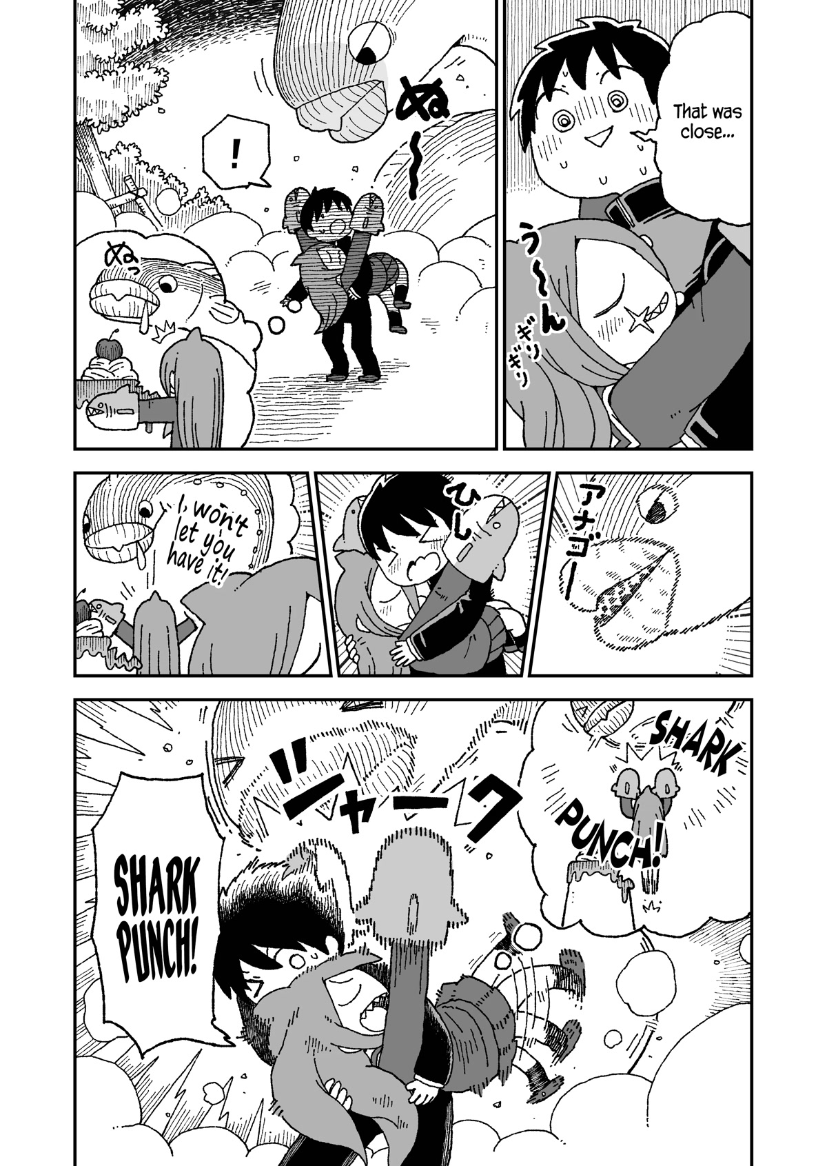 Shark Girl Chapter 31.1 page 3 - Chapter 31.1: Twitter Extras