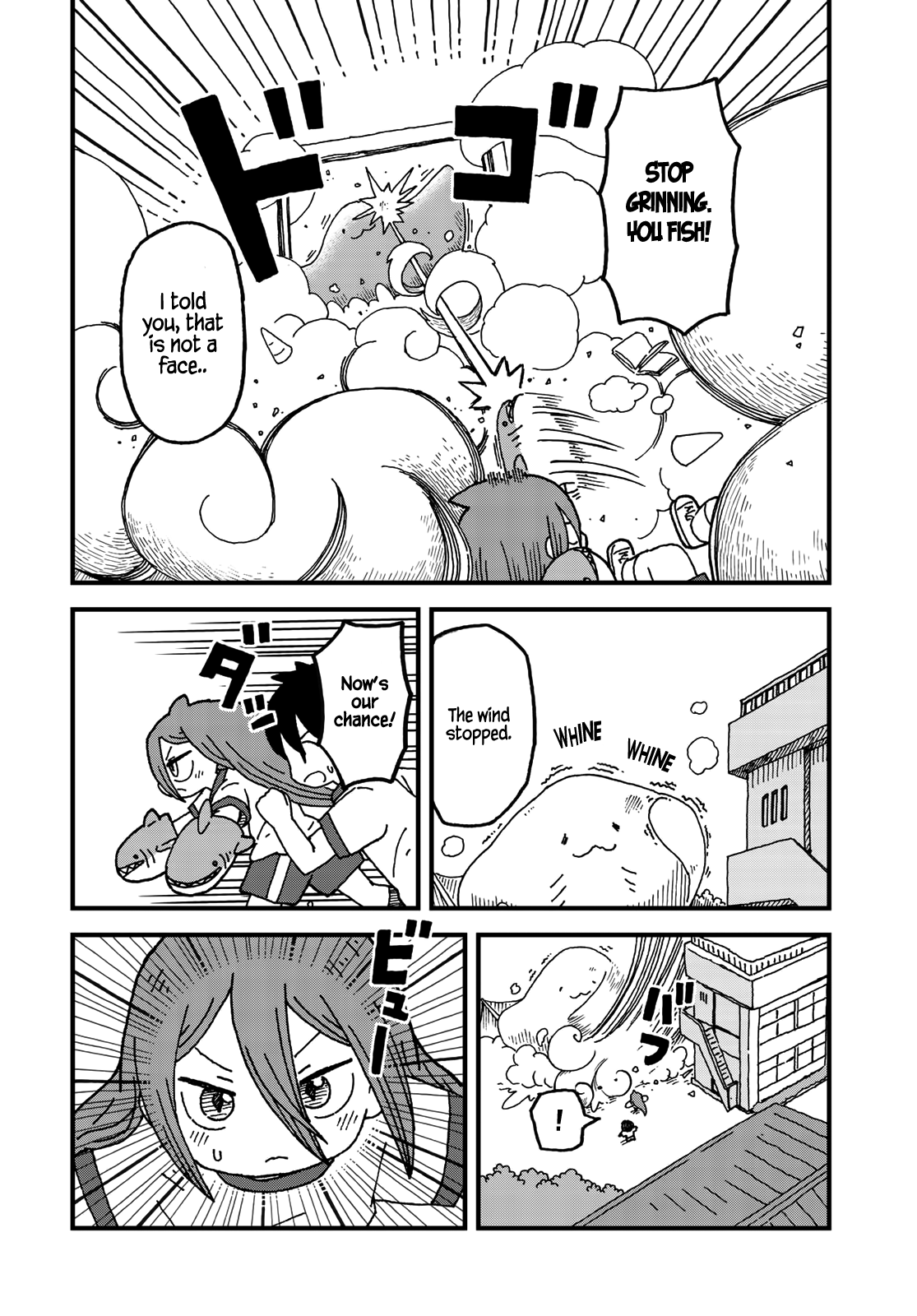 Shark Girl Chapter 4 page 14 - Chapter 4: A Windy Day