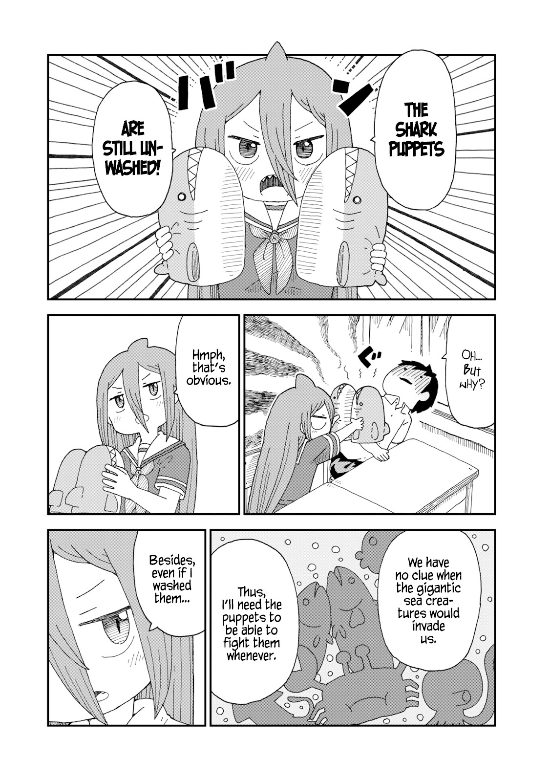 Shark Girl Chapter 5 page 7 - Chapter 5: Floundering Ichika-chan