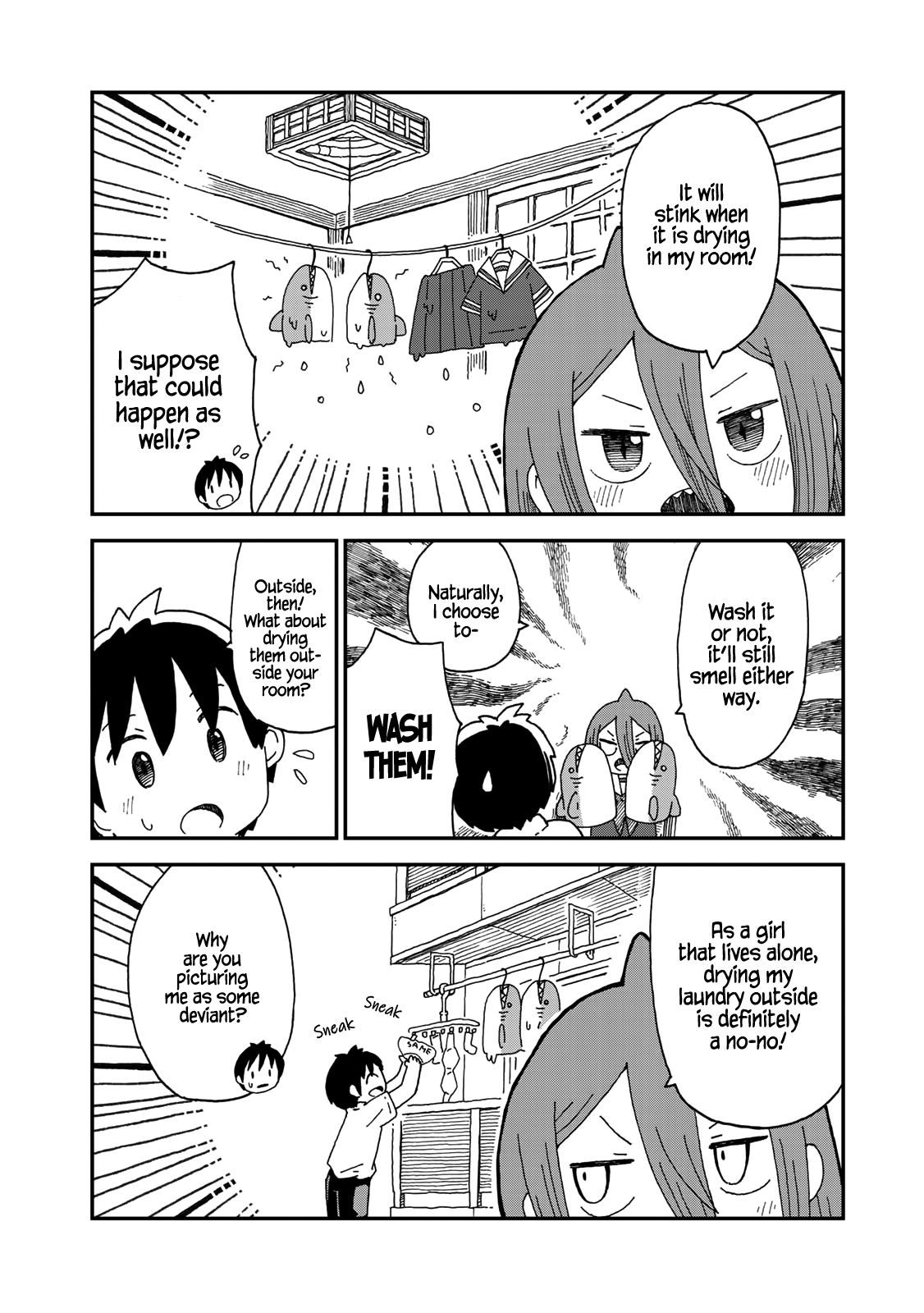 Shark Girl Chapter 5 page 8 - Chapter 5: Floundering Ichika-chan
