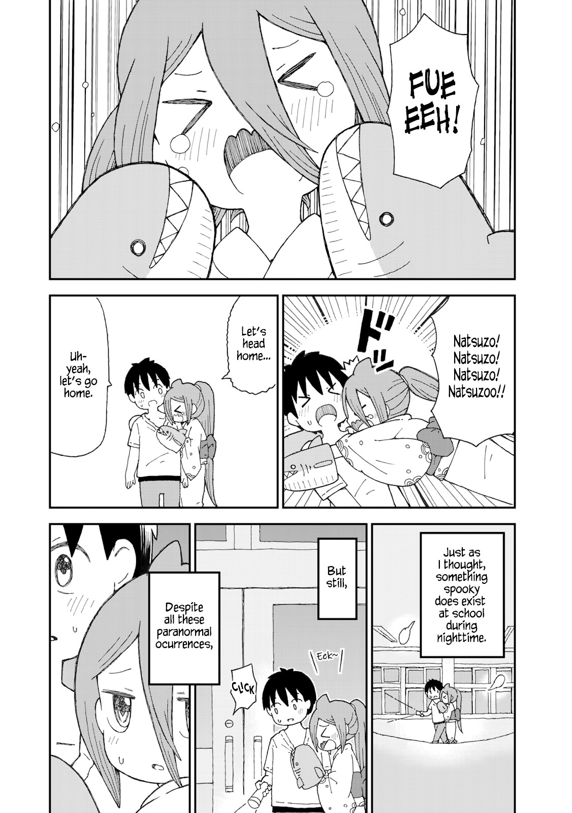 Shark Girl Chapter 6 page 21 - Chapter 6: The School at Night