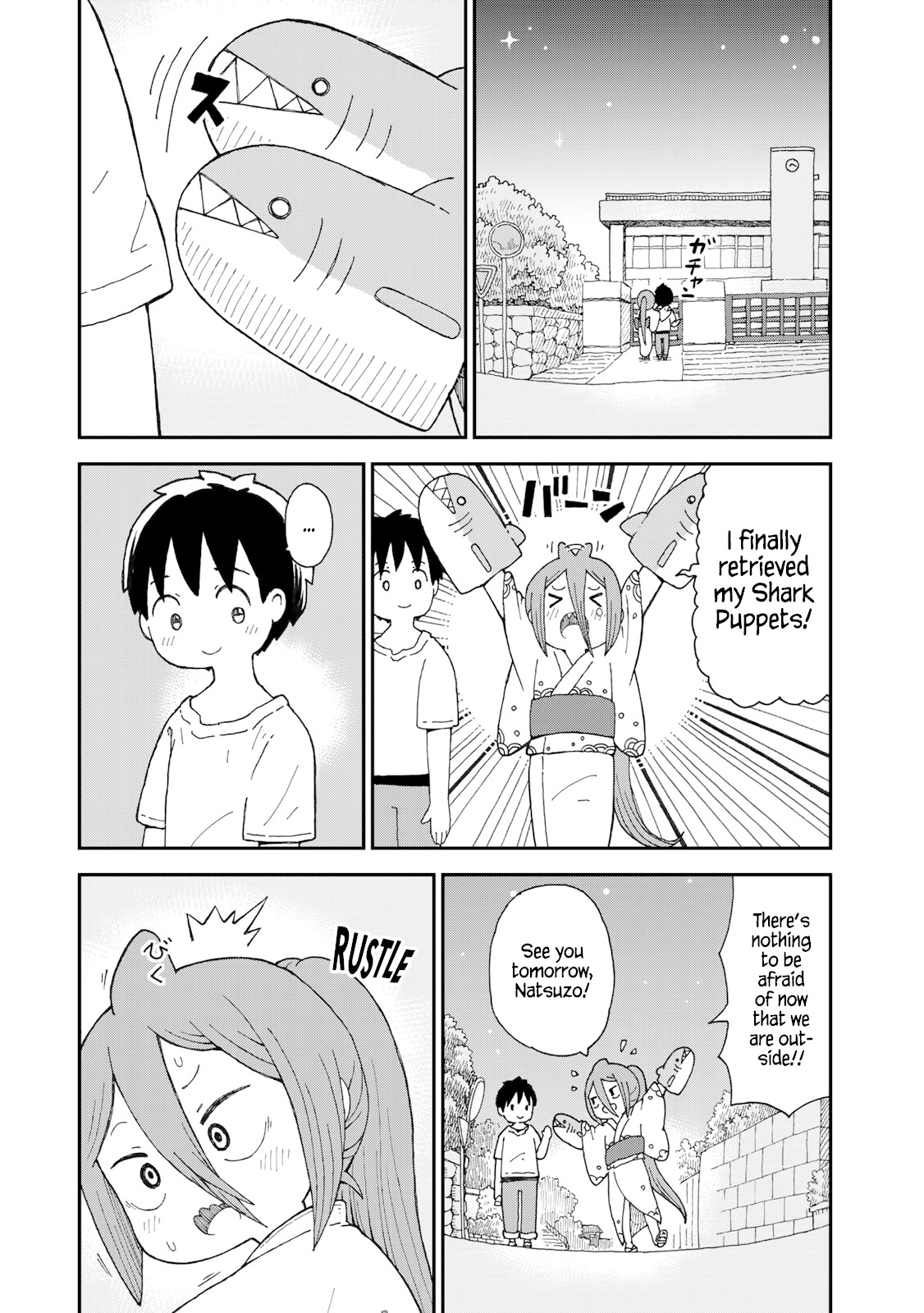Shark Girl Chapter 6 page 23 - Chapter 6: The School at Night