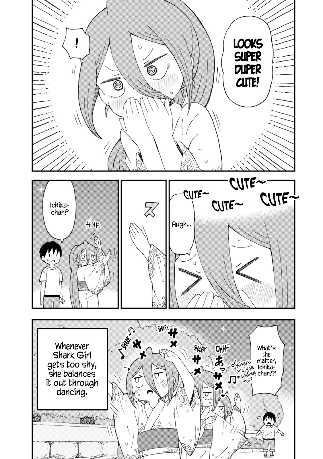Shark Girl Chapter 6 page 4 - Chapter 6: The School at Night